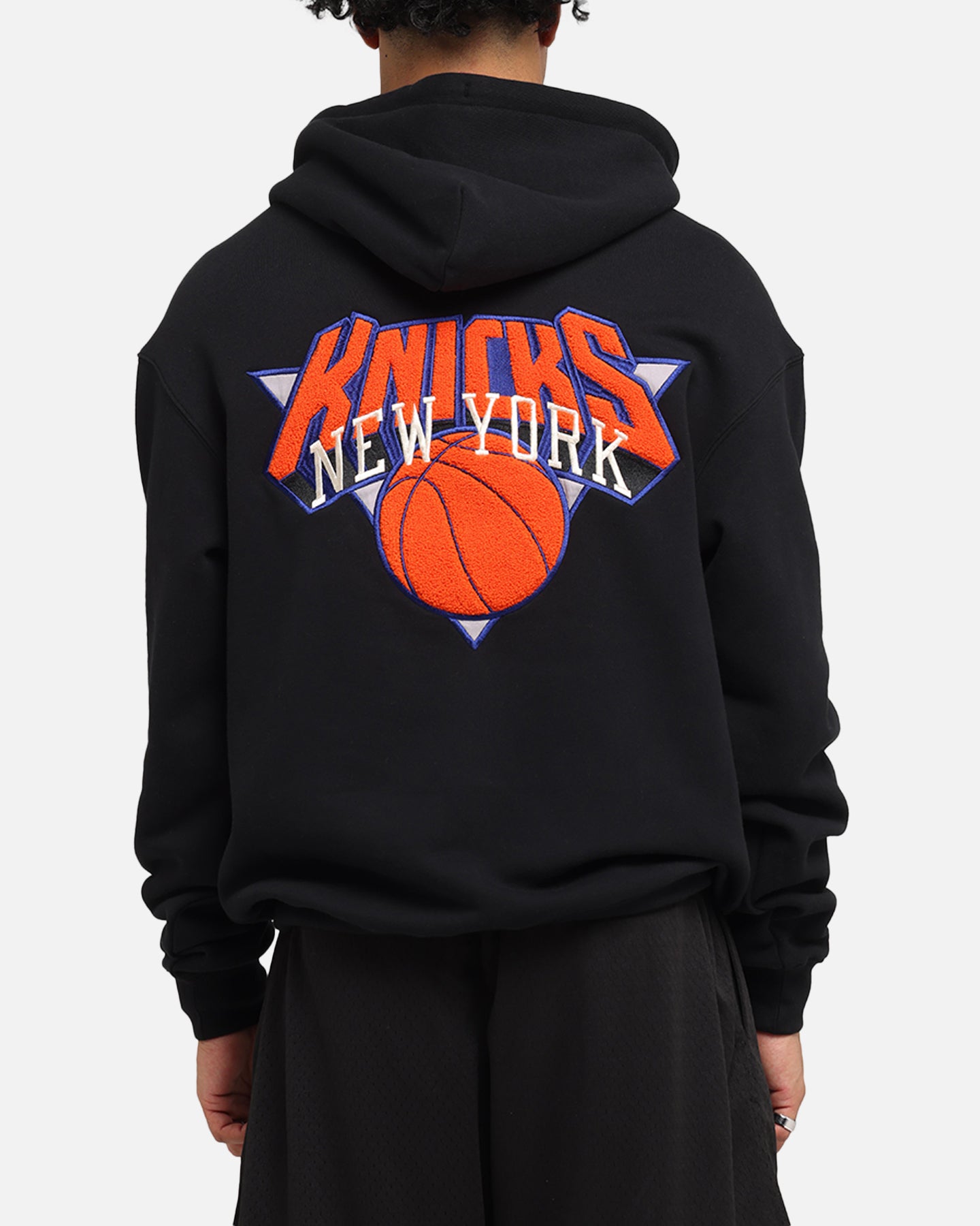 Mitchell & Ness New York Knicks Big Apple Hoodie Black、mySite、zt4zffjzw