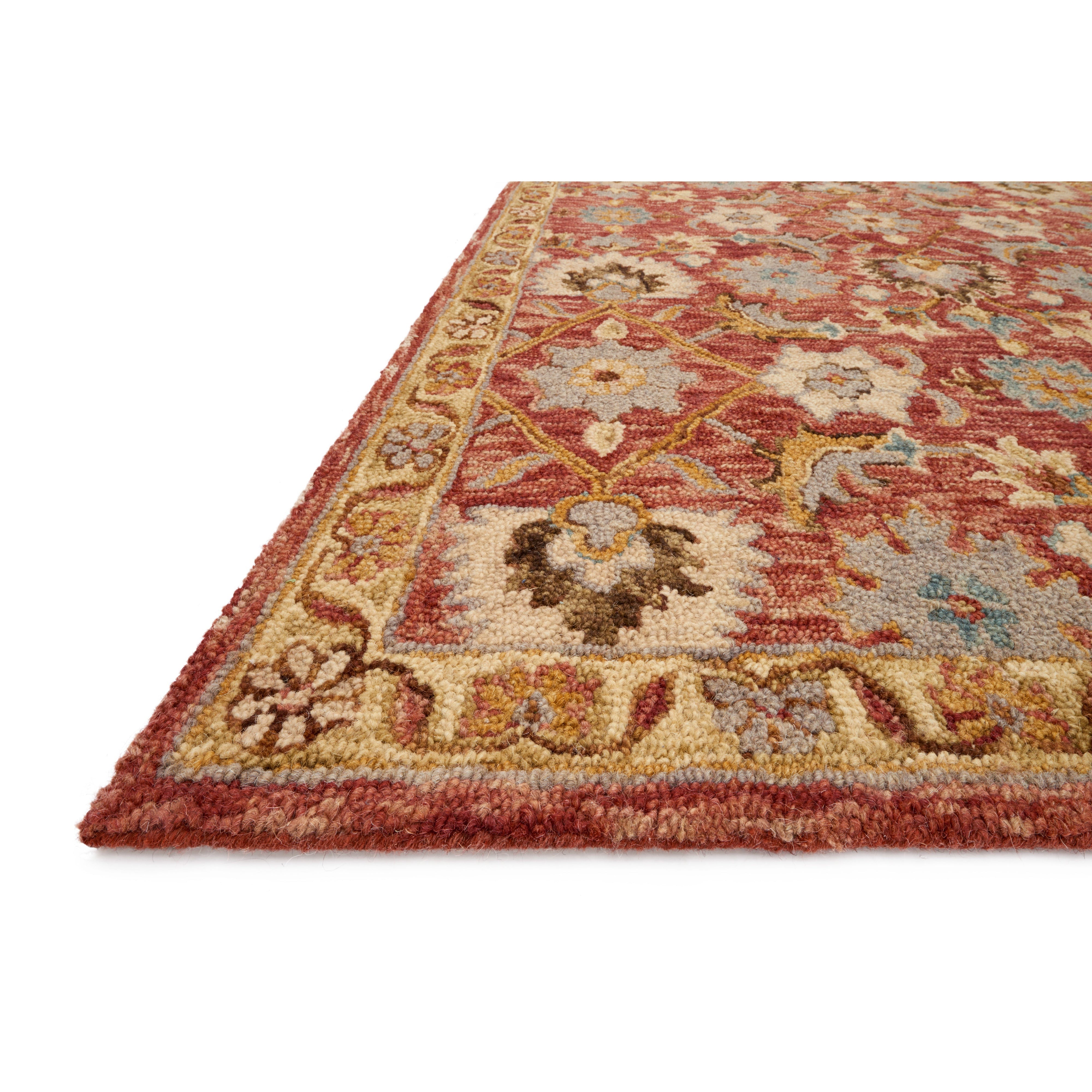 Victoria Terracotta Gold Area Rug、mySite、gigharbornorthrealestate