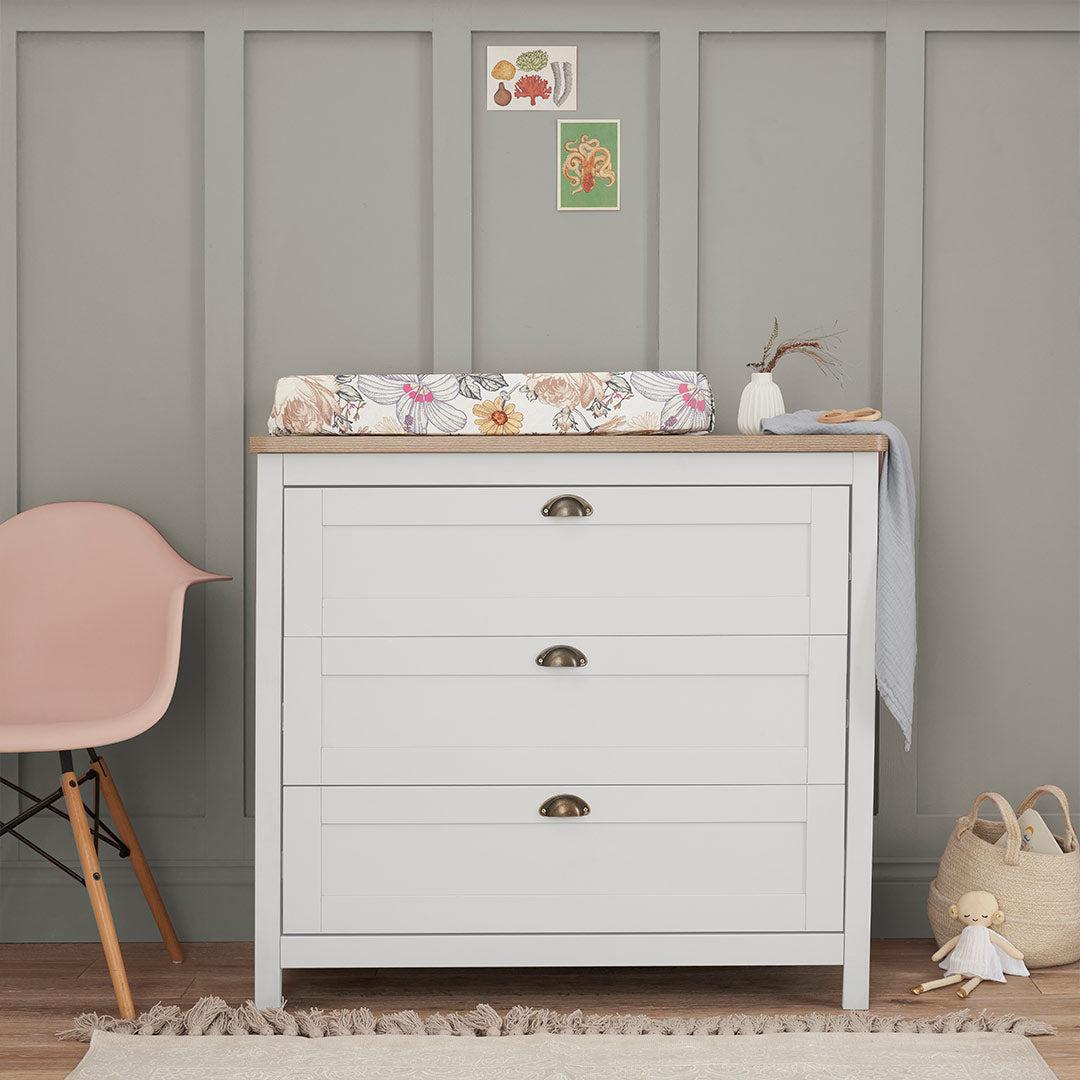  Tutti Bambini Verona 2 Piece Room Set - White/Oak、mySite、merchandisen