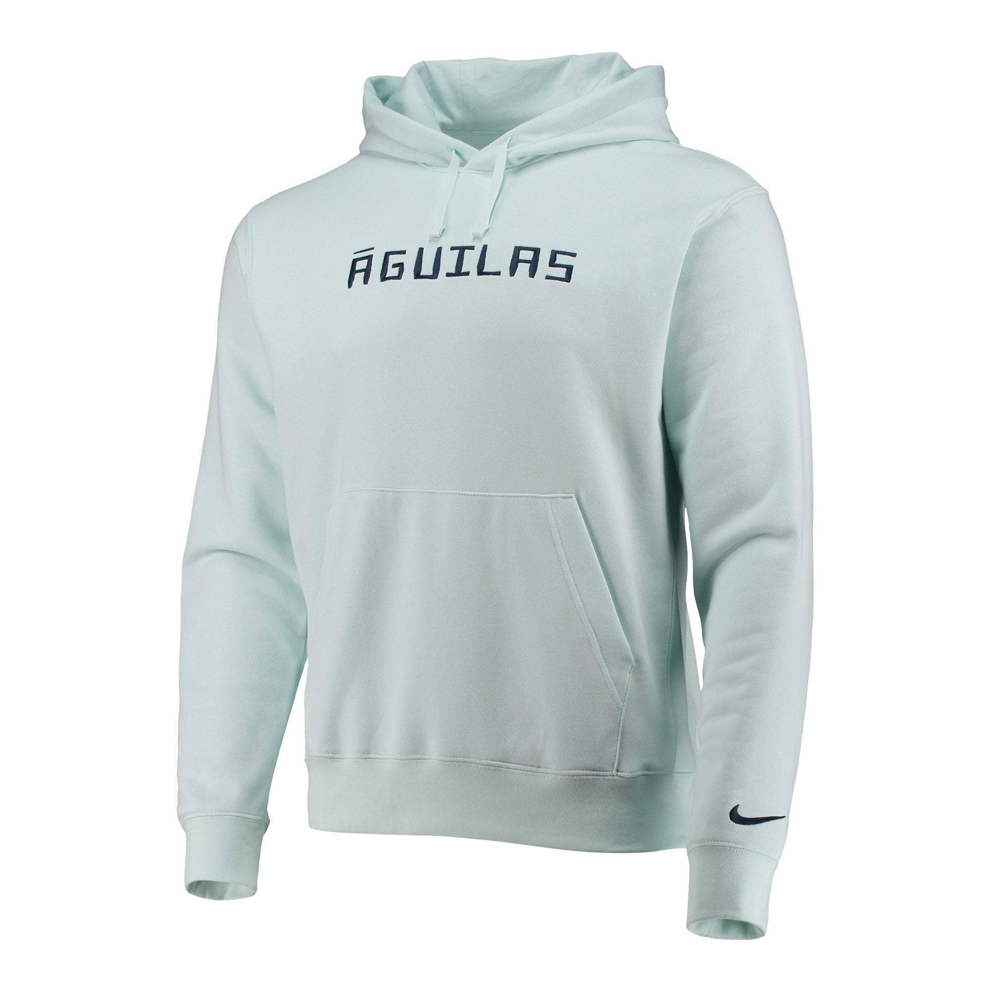 Nike Men's Club America 2021/22 Hoodie Ghost Aqua/Armory Navy、mySite、noshort