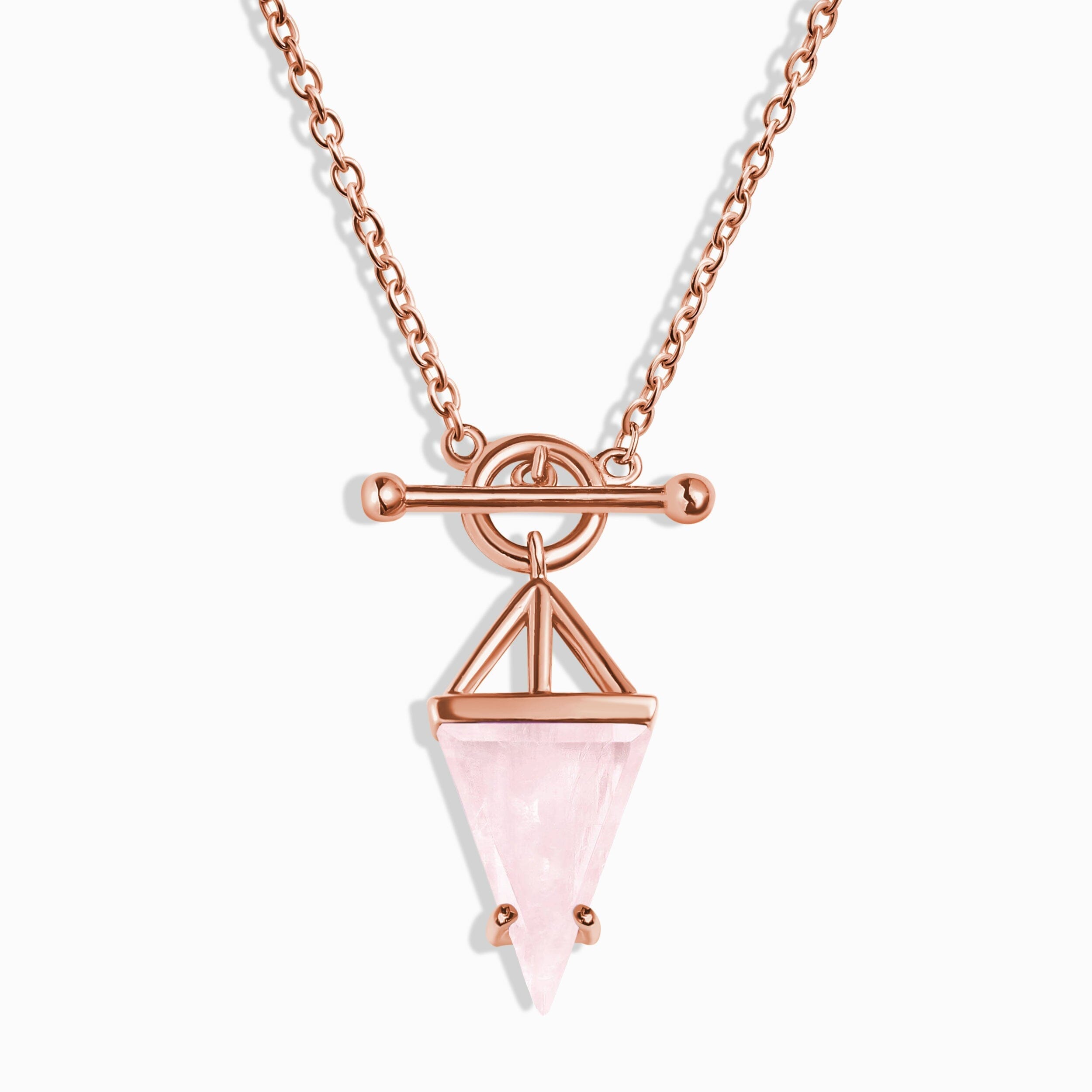 Rose Quartz Necklace - Heroine T-Lock Look、mySite、hinf8tx79