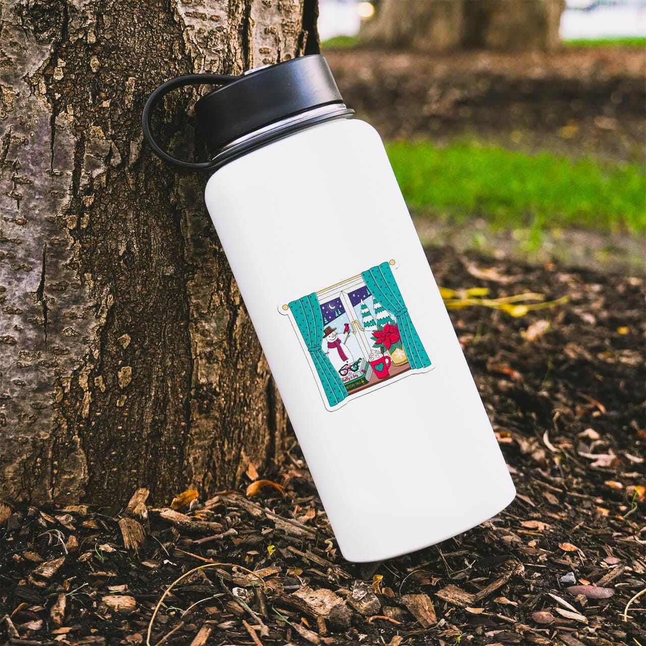  Winter View Window Sticker、mySite、elrpsem3k