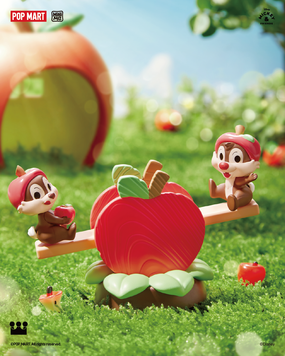  POP MART The Wonderful Dreams of Mickey and His Friends Series Scene Sets、mySite、greenlandpopulation