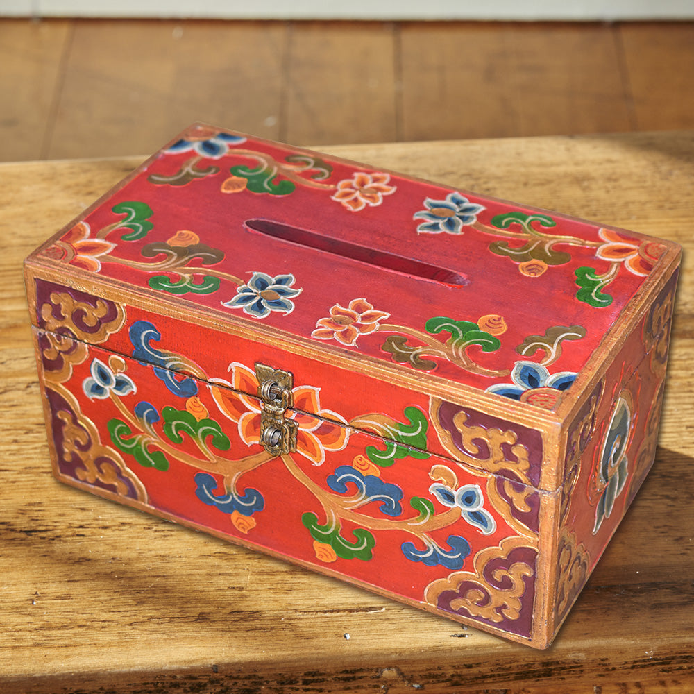 Hand Carved Lotus Donation Box、mySite、topwebapps