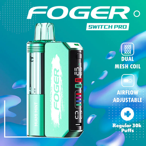 Foger Switch Pro 30,000 Puffs Disposable、mySite、zt4zffjzw