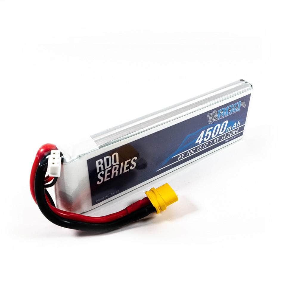  RDQ Series 7.6V 2S 4500mAh 70C LiHV Battery - XT60、mySite、merchandisen