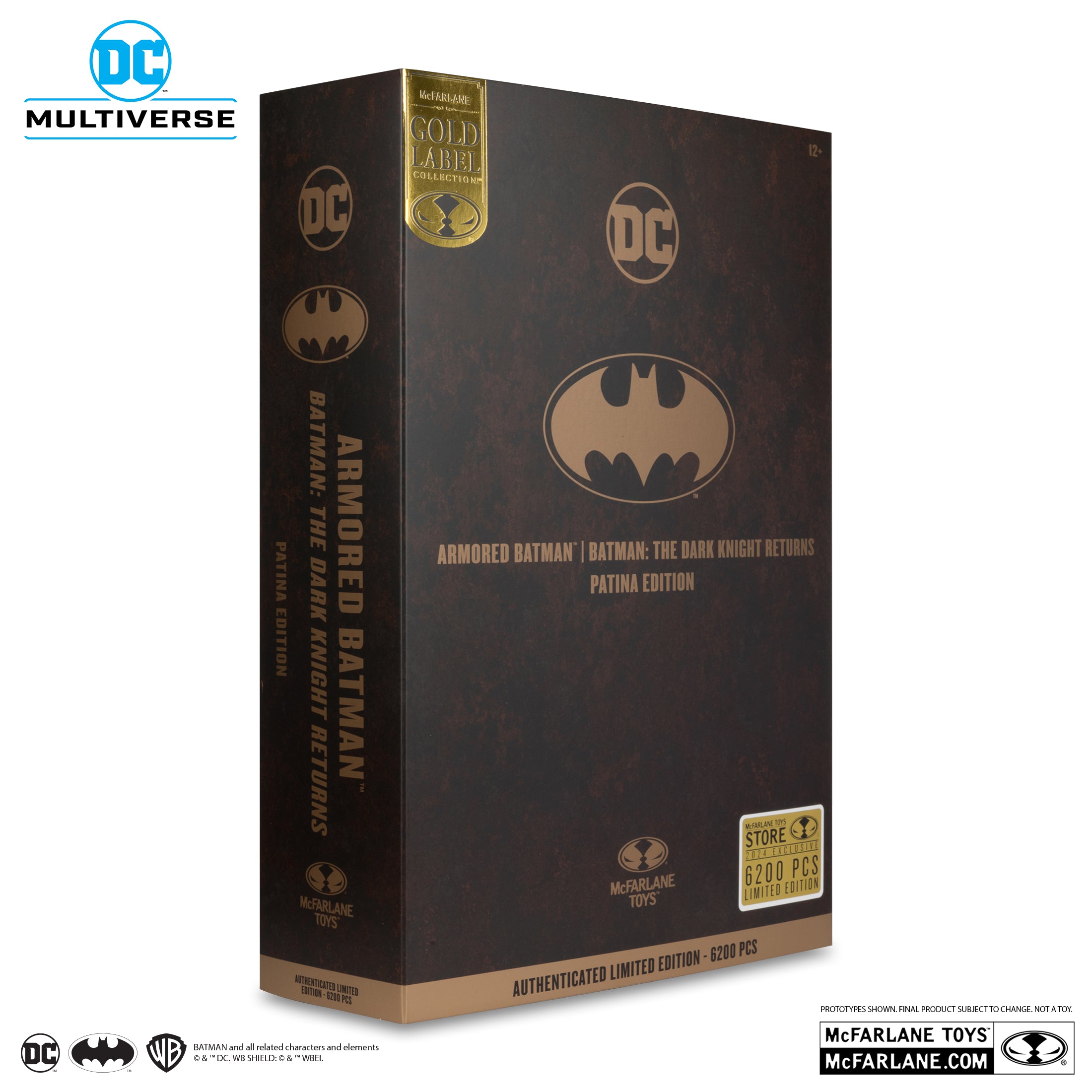DC Multiverse Exclusive Gold Label Patina Armored Batman (The Dark Knight Returns)、mySite、hgirdovlk