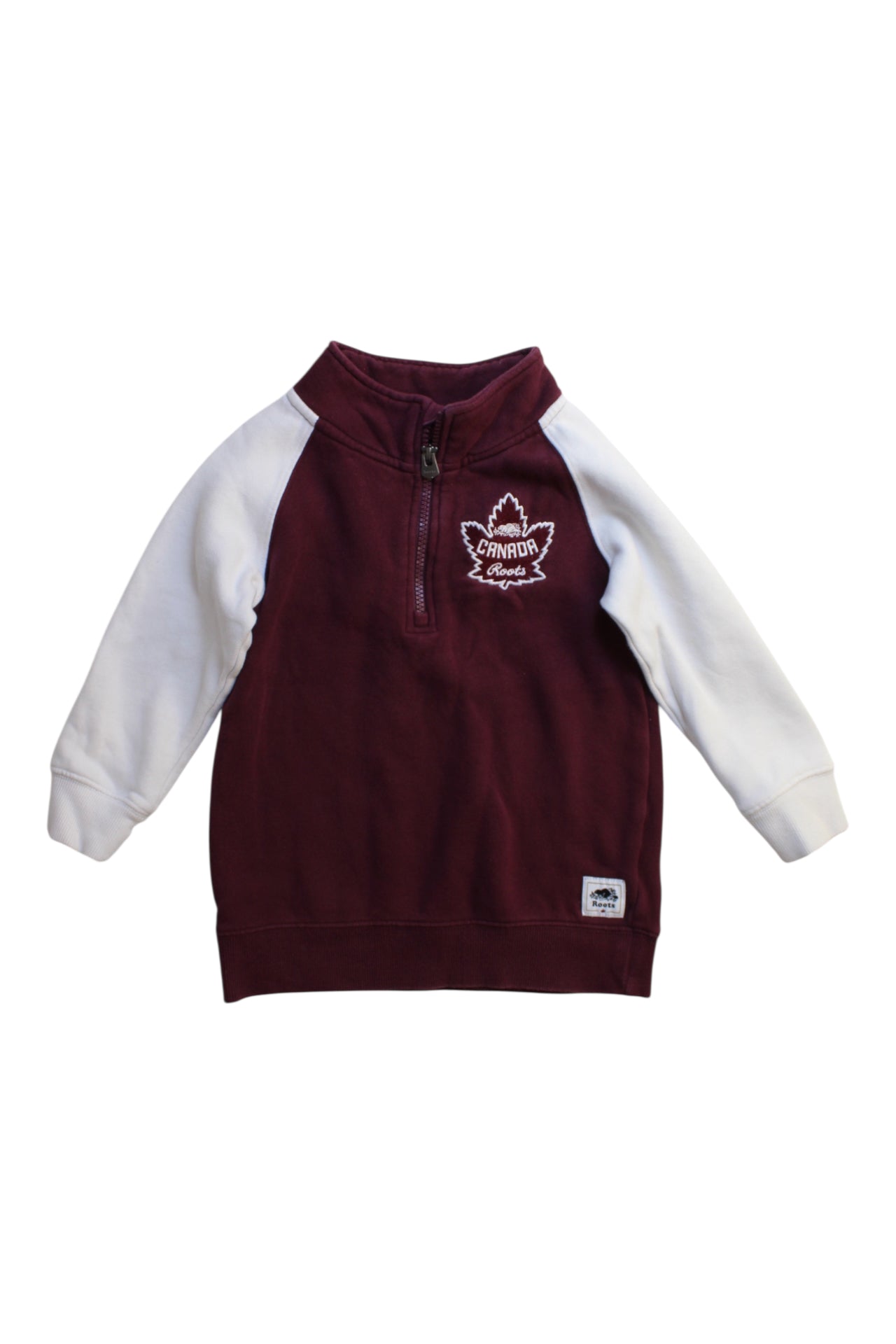 Roots Quarter-Zip Sweatshirt, Size 4T、mySite、g9winljtr