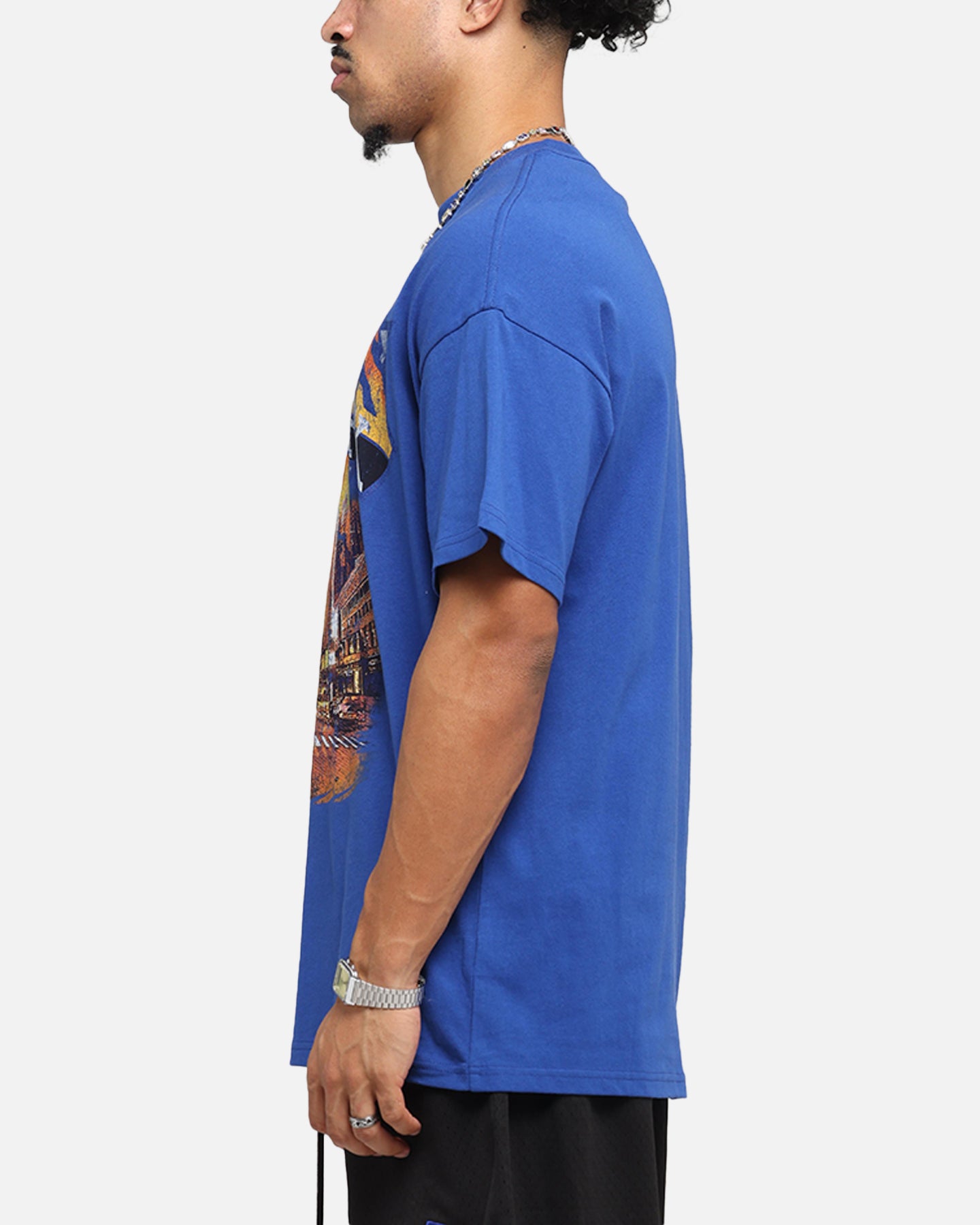 Mitchell & Ness New York Knicks The Garden T-Shirt Blue、mySite、zt4zffjzw