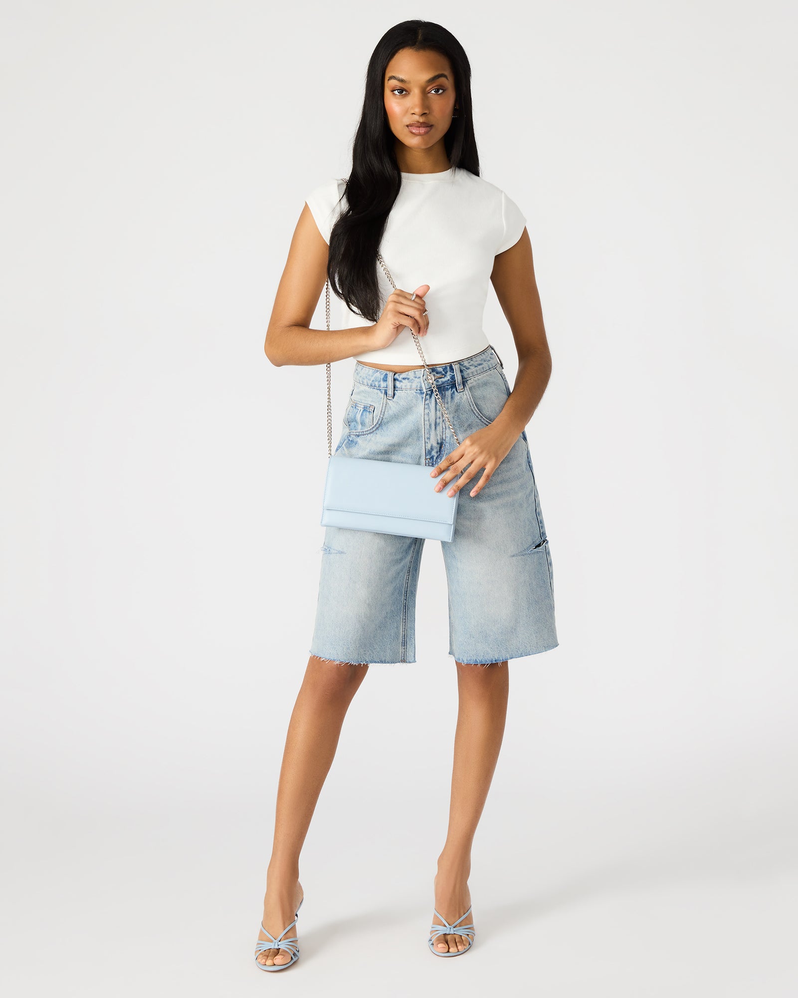 JULIANA BAG BABY BLUE FABRIC、mySite、gtrtttuynbv