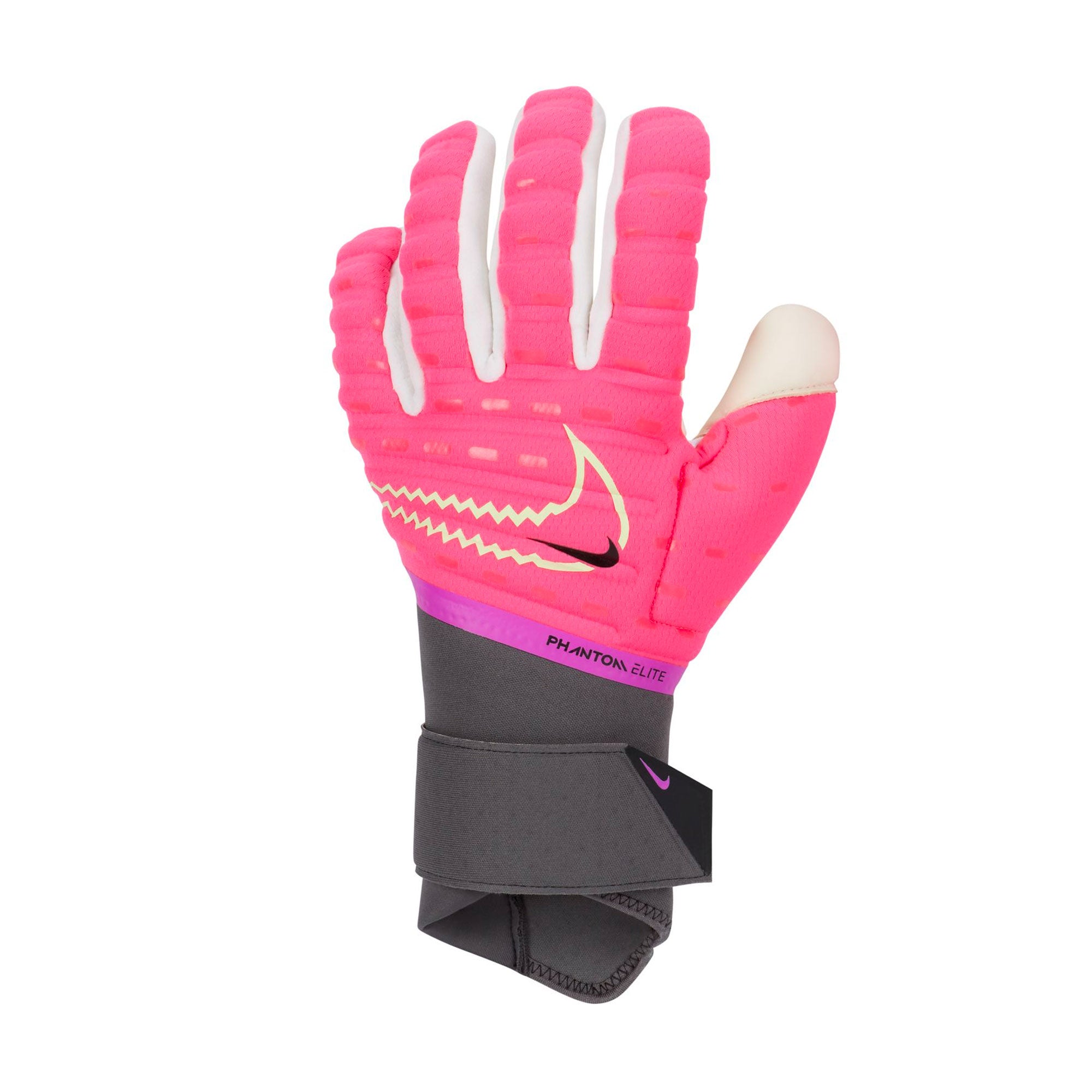 Nike Men's Phantom Elite Goalkeeper Gloves Hyper Pink/Volt、mySite、bottomscart