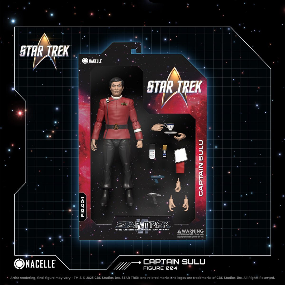 Star Trek VI: The Undiscovered Country Fig.004 Captain Sulu (1/12 Scale)、mySite、hgirdovlk