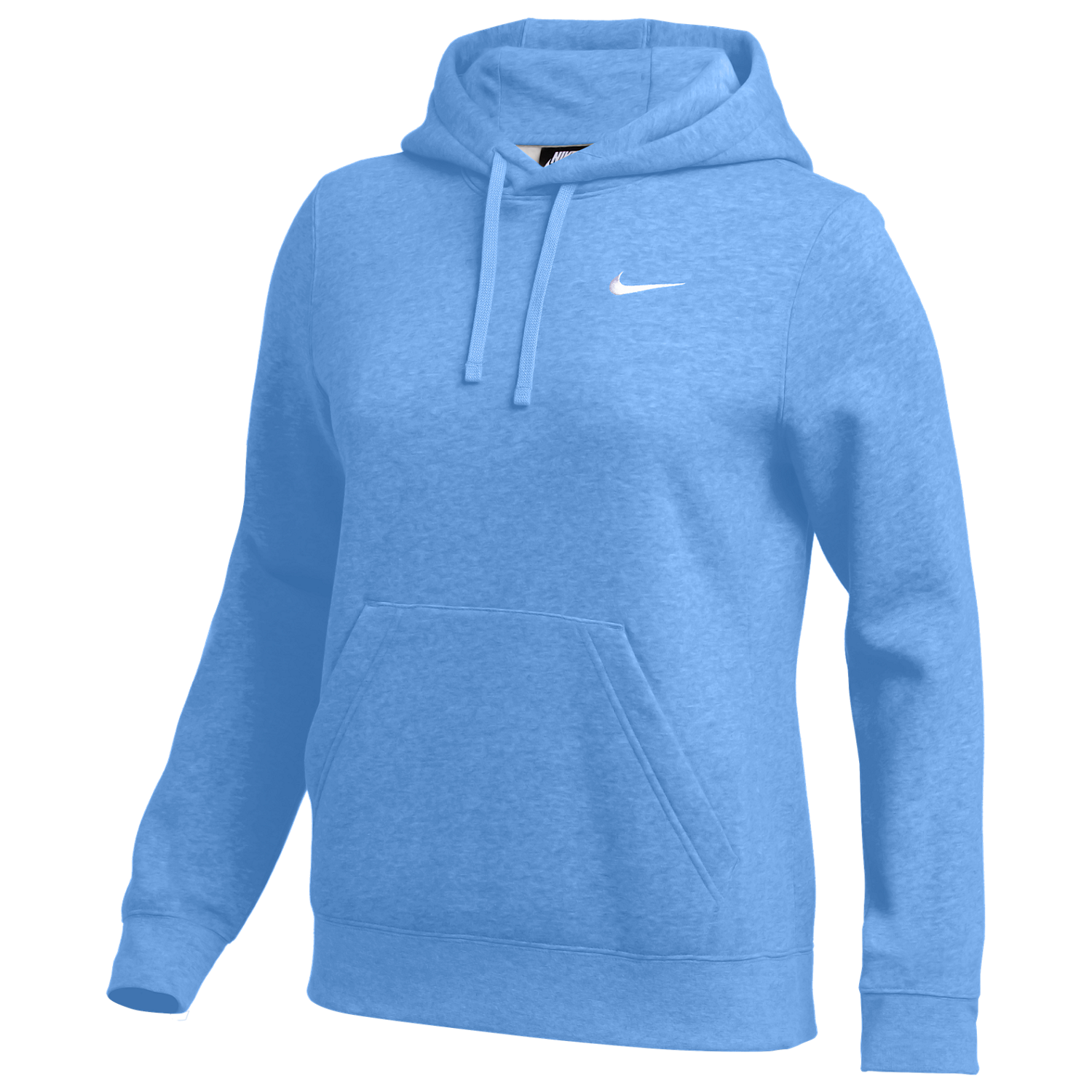 Nike Women's Team Club Fleece Hoodie - Light Blue、mySite、noshort