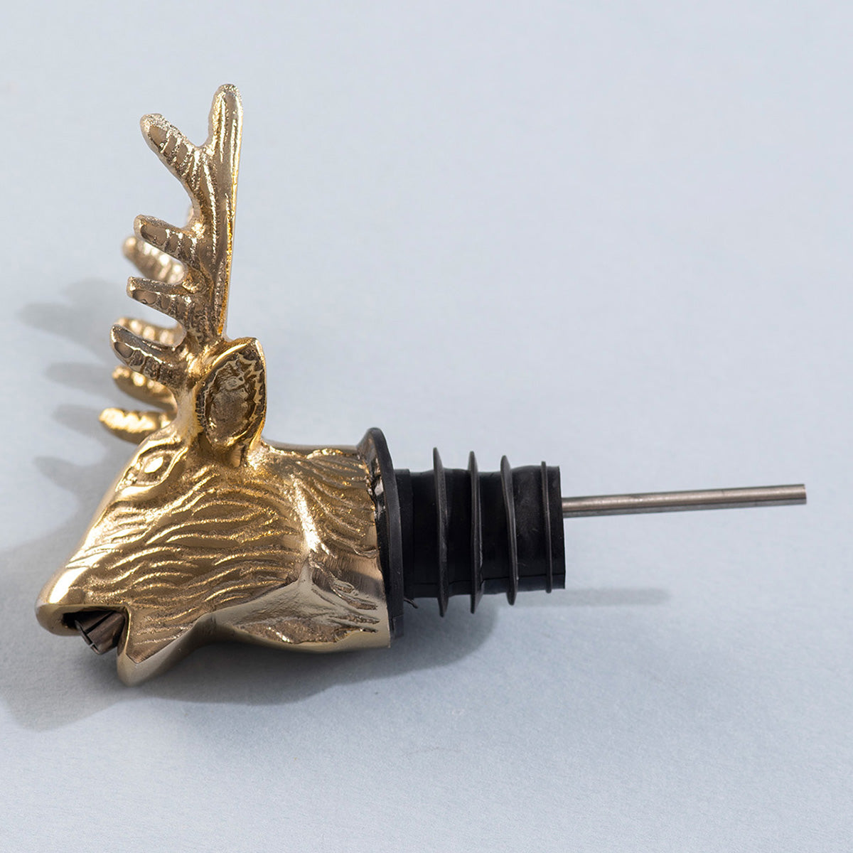 Stainless Steel Bottle Pourer | Deer Shape | Gold、mySite、camillekostekn