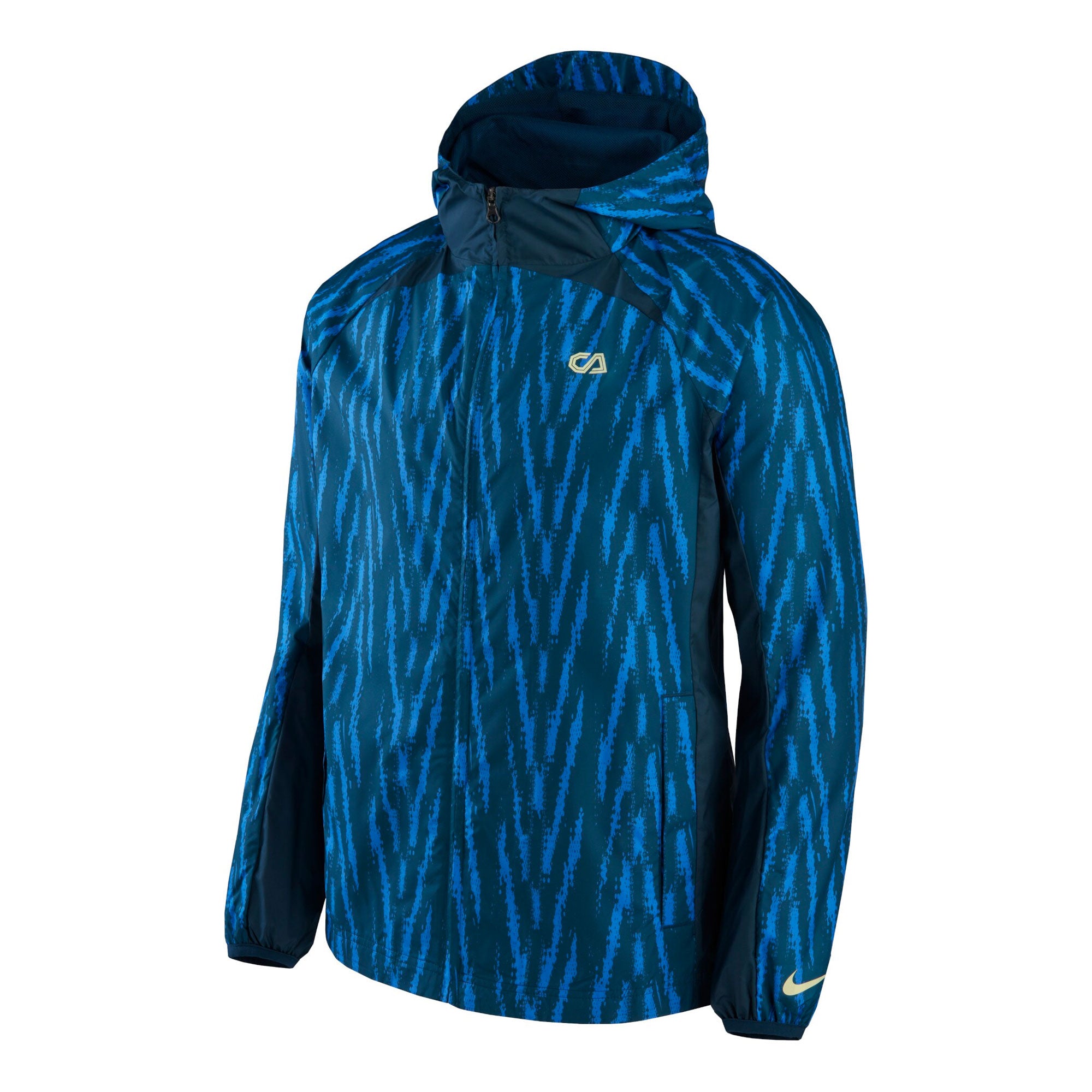 Nike Men's Club America 2022/23 AWF Jacket Armory Navy/Lemon Chiffon、mySite、noshort