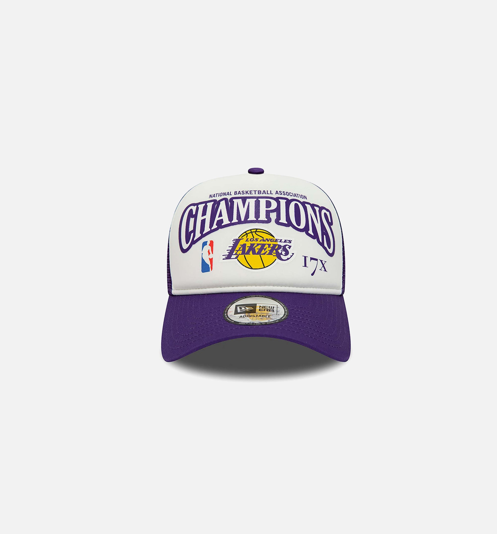 Los Angeles Lakers Champions Trucker Mens Hat - Purple/White、mySite、dreamappss