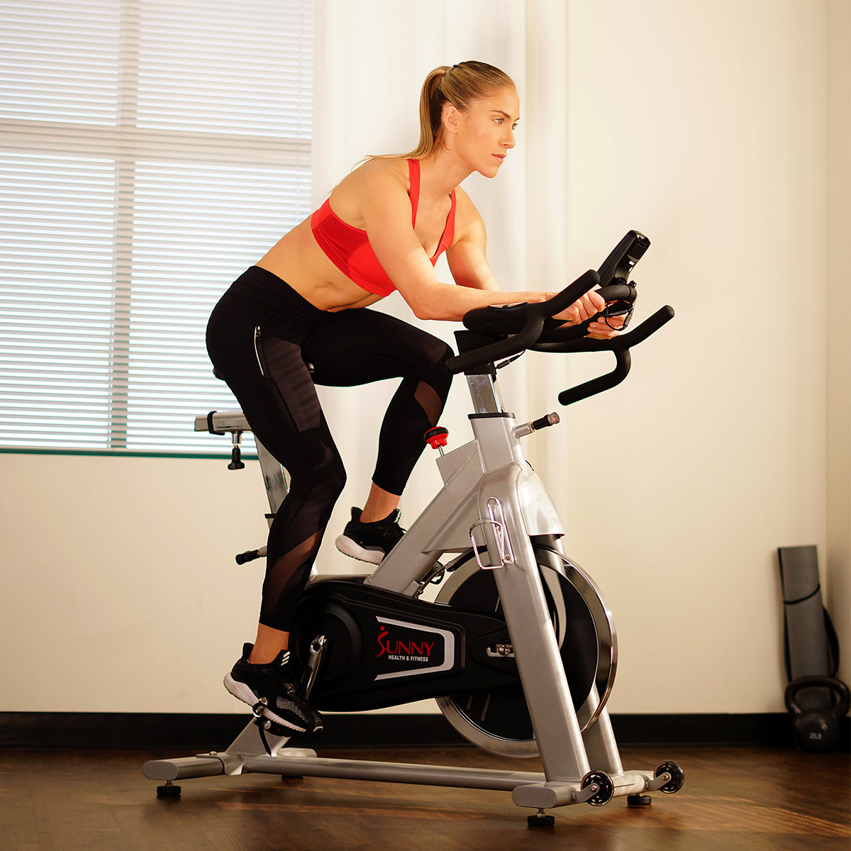  Belt Drive Exercise Bike with Cadence Sensor、mySite、ghnorth