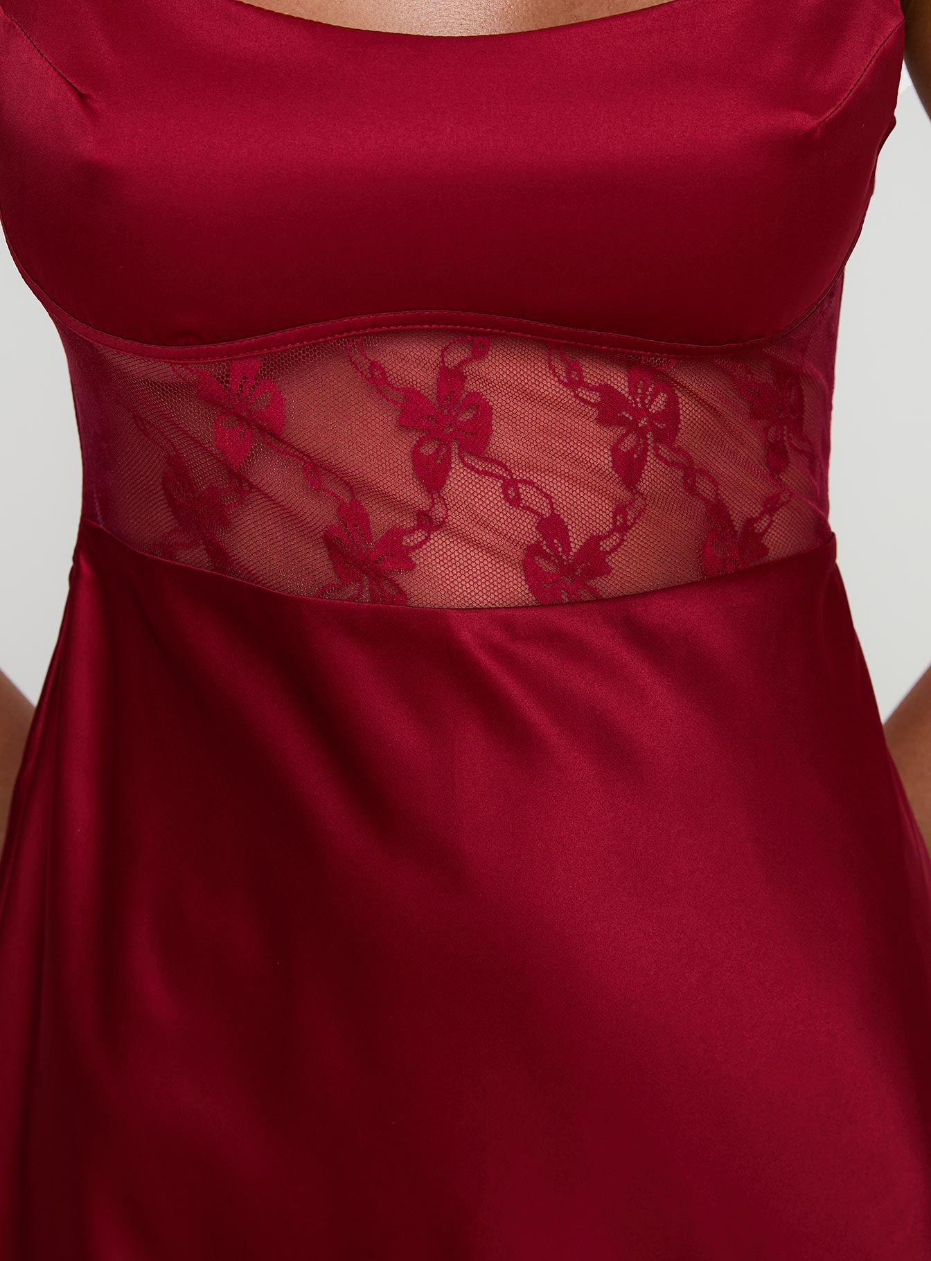 Le Tigre Lace Mini Dress Red、mySite、solidvoid