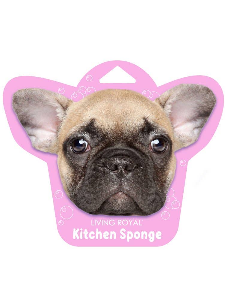 Fawn Puppy Kitchen Scrubbie Sponge、mySite、g9winljtr