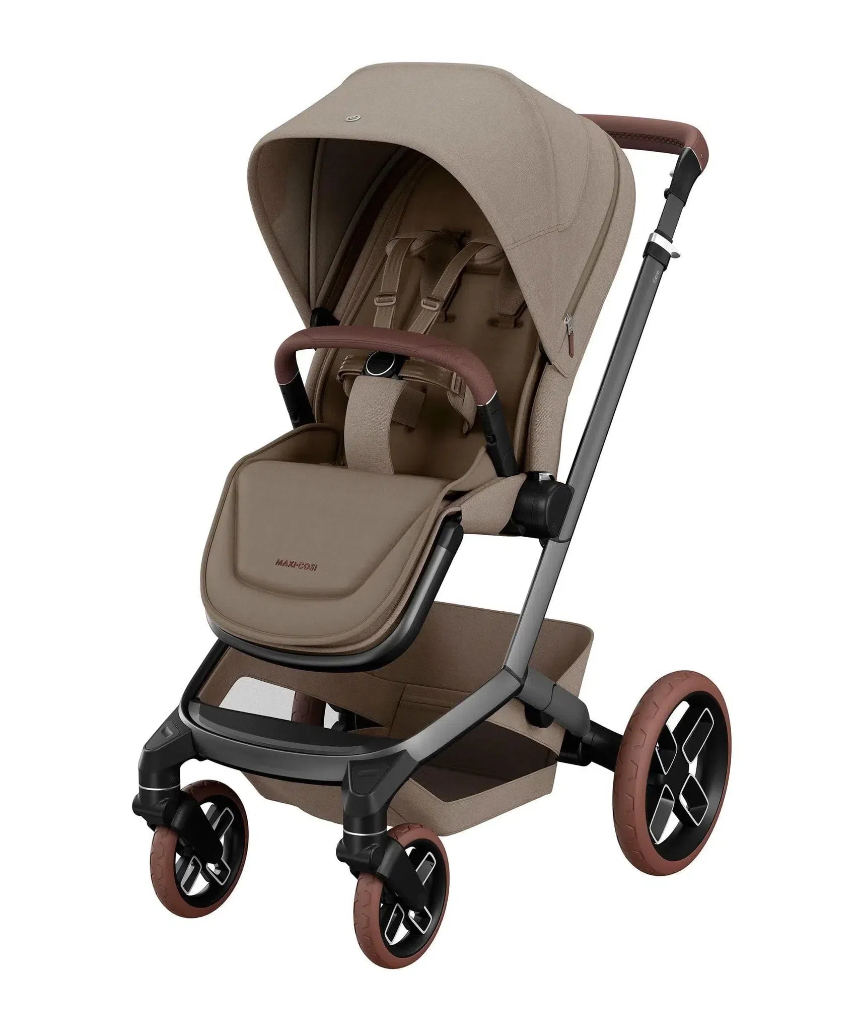  Maxi-Cosi Fame Pushchair - Twillic Truffle - Brown Wheels、mySite、merchandisen