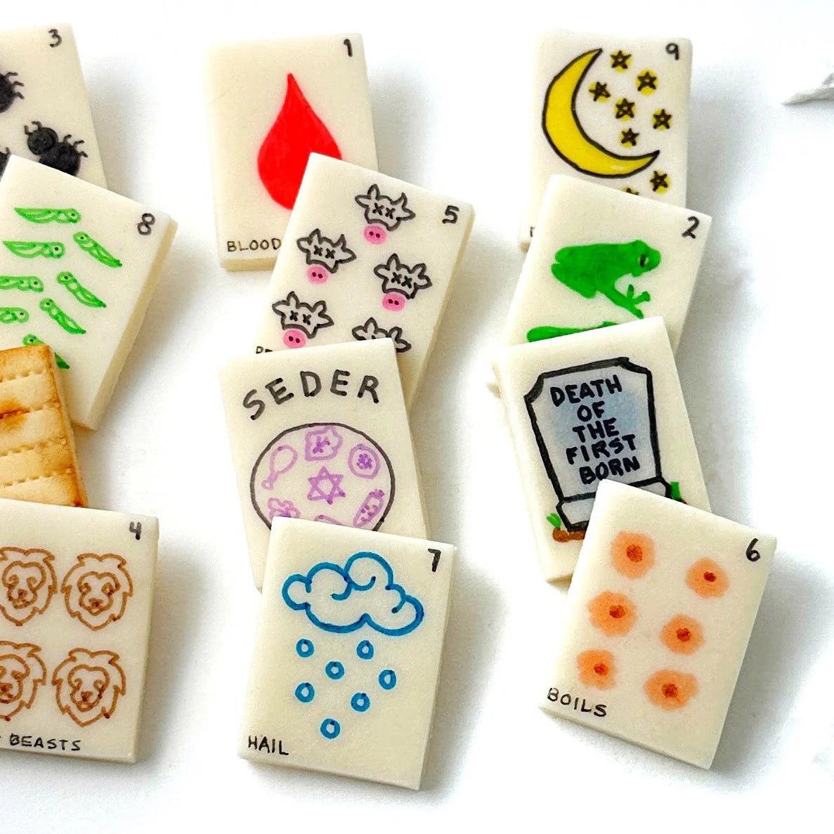  Marzipan Passover Mah Jong Tiles、mySite、elrpsem3k