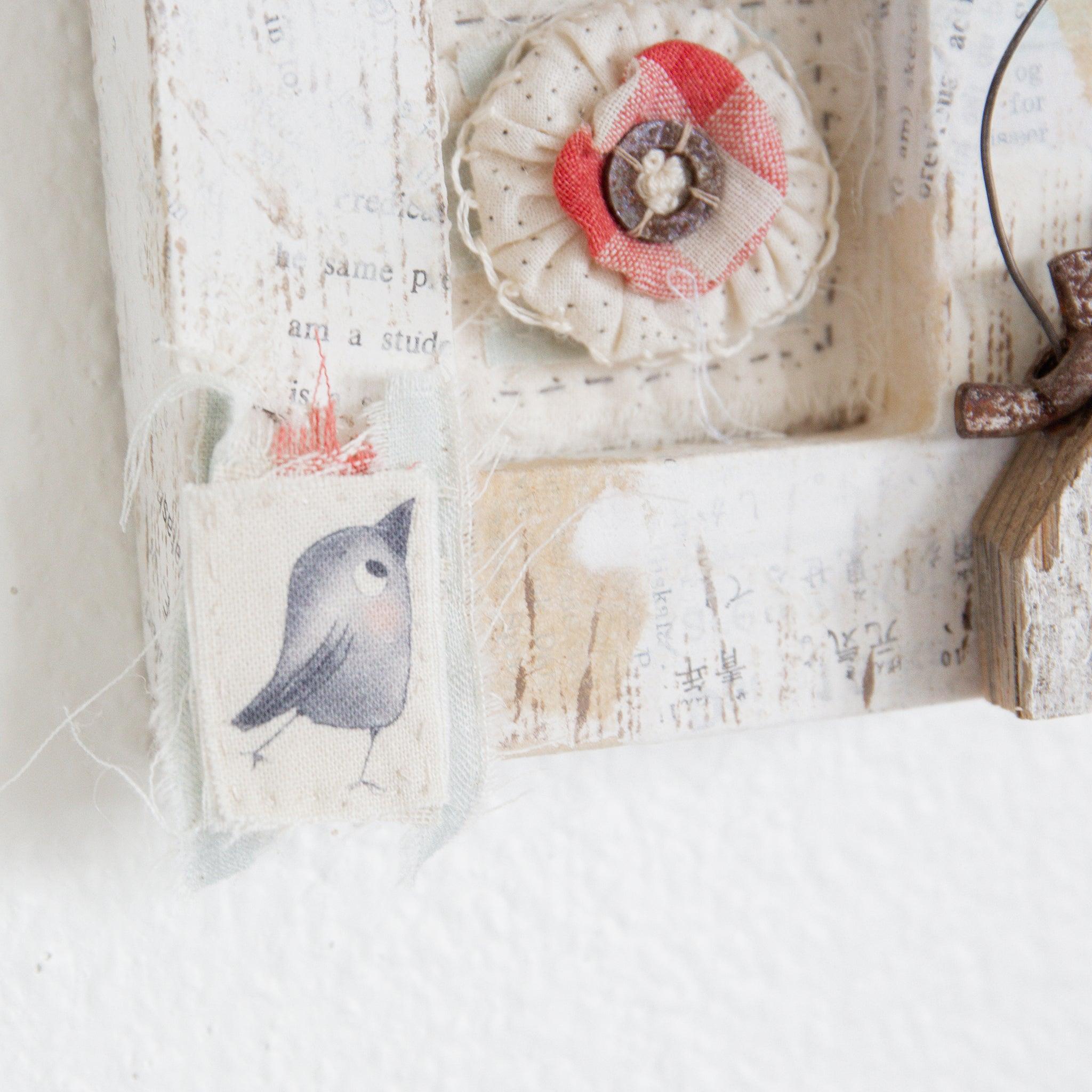 RETIRED - Hutch Studio - Paws and Caws Collage Collection | Flower Tower、mySite、g9winljtr