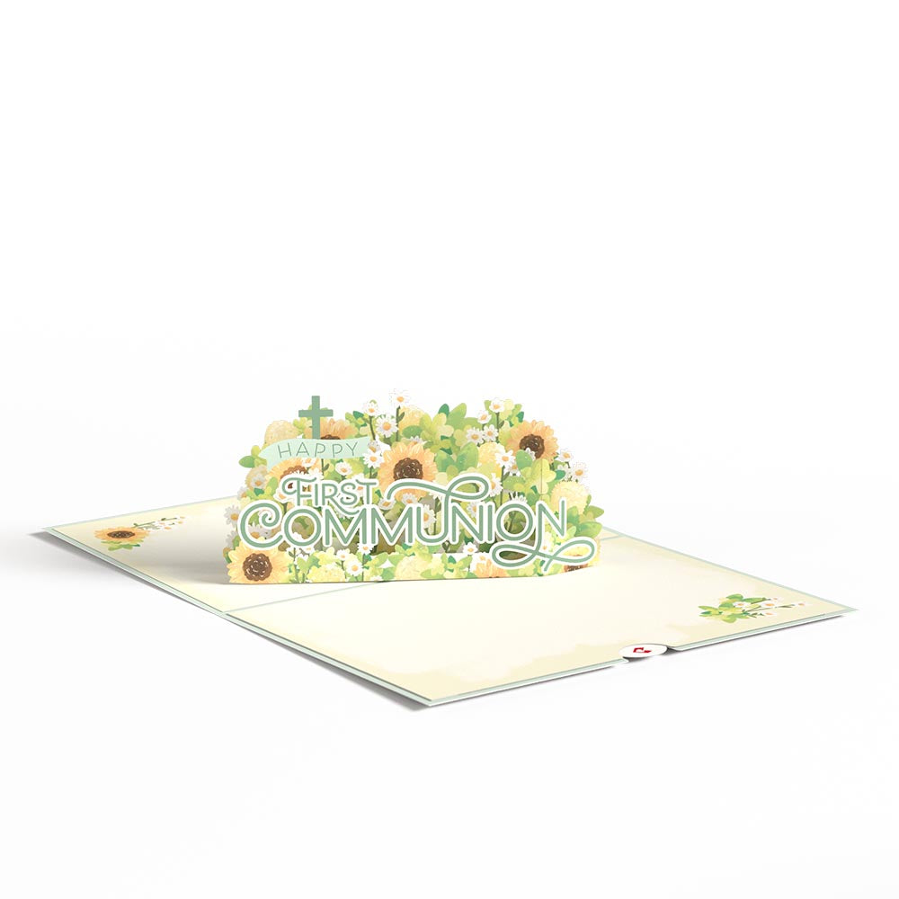 Happy First Communion Pop-Up Card、mySite、solidvoid