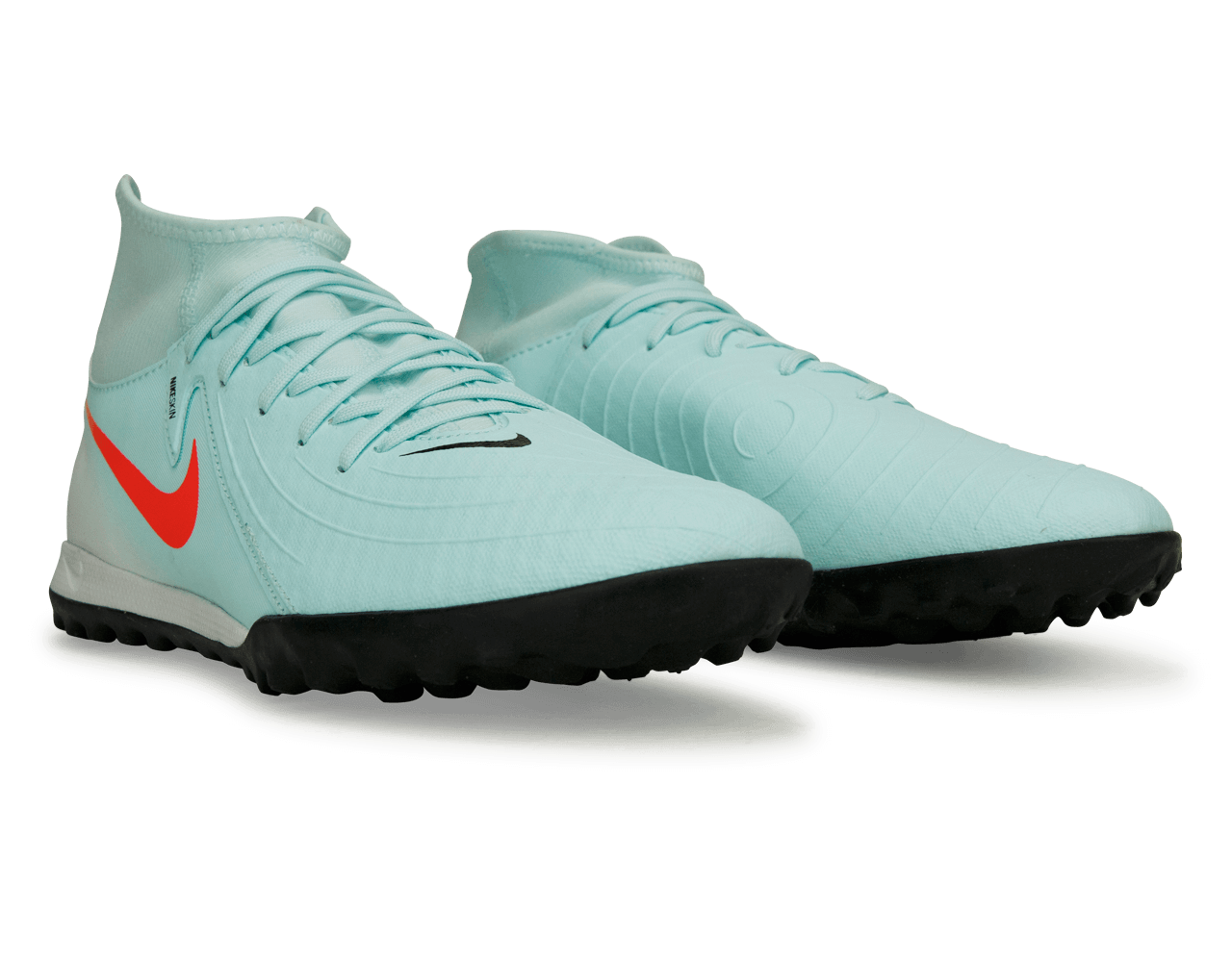 Nike Men's Phantom Luna II Academy TF Mint/Atomic Red、mySite、bottomscart