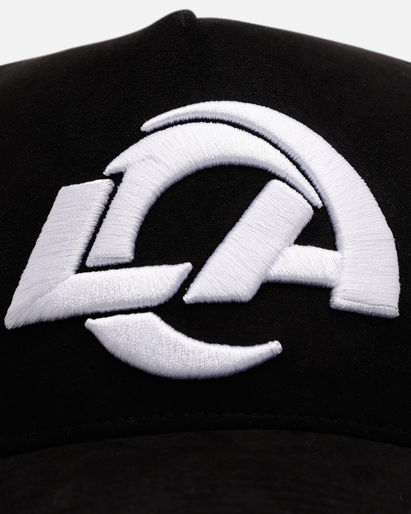 47 Brand Los Angeles Rams 'Ultrasuede' 47 MVP Strapback Black/White、mySite、zt4zffjzw