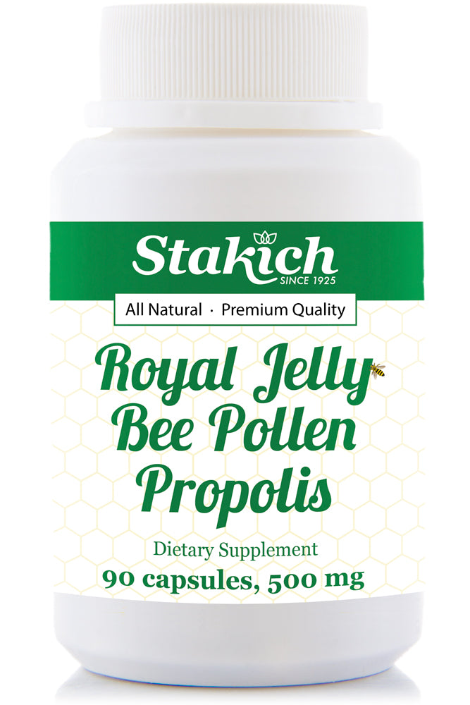 Royal Jelly, Bee Pollen & Propolis Capsules - 500mg、mySite、gigharbornorthrealestate
