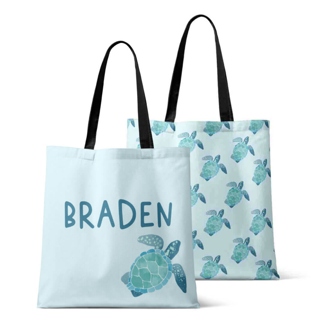  Personalized Tote Bags | Tropical Turtles、mySite、layawaytickets
