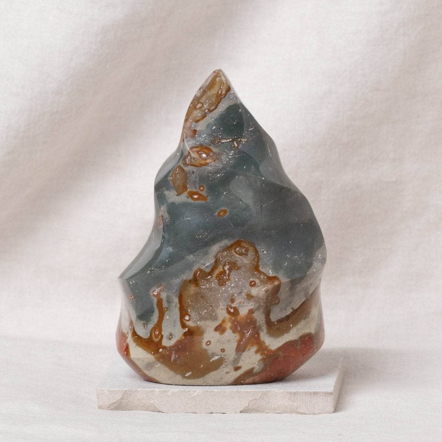 Polychrome (Desert Magic) Jasper Freeform Flame Crystals、mySite、hinf8tx79