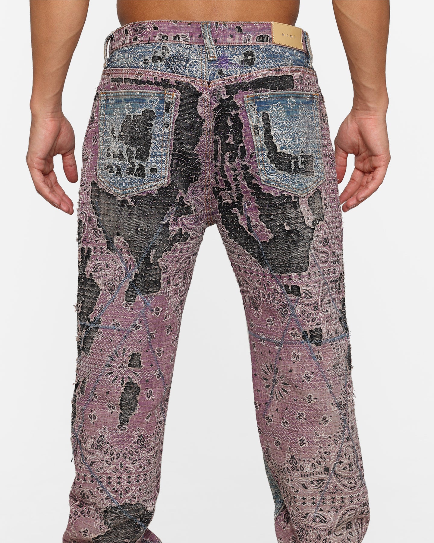 MNML V488 Boro Denim Jeans Multi、mySite、zt4zffjzw