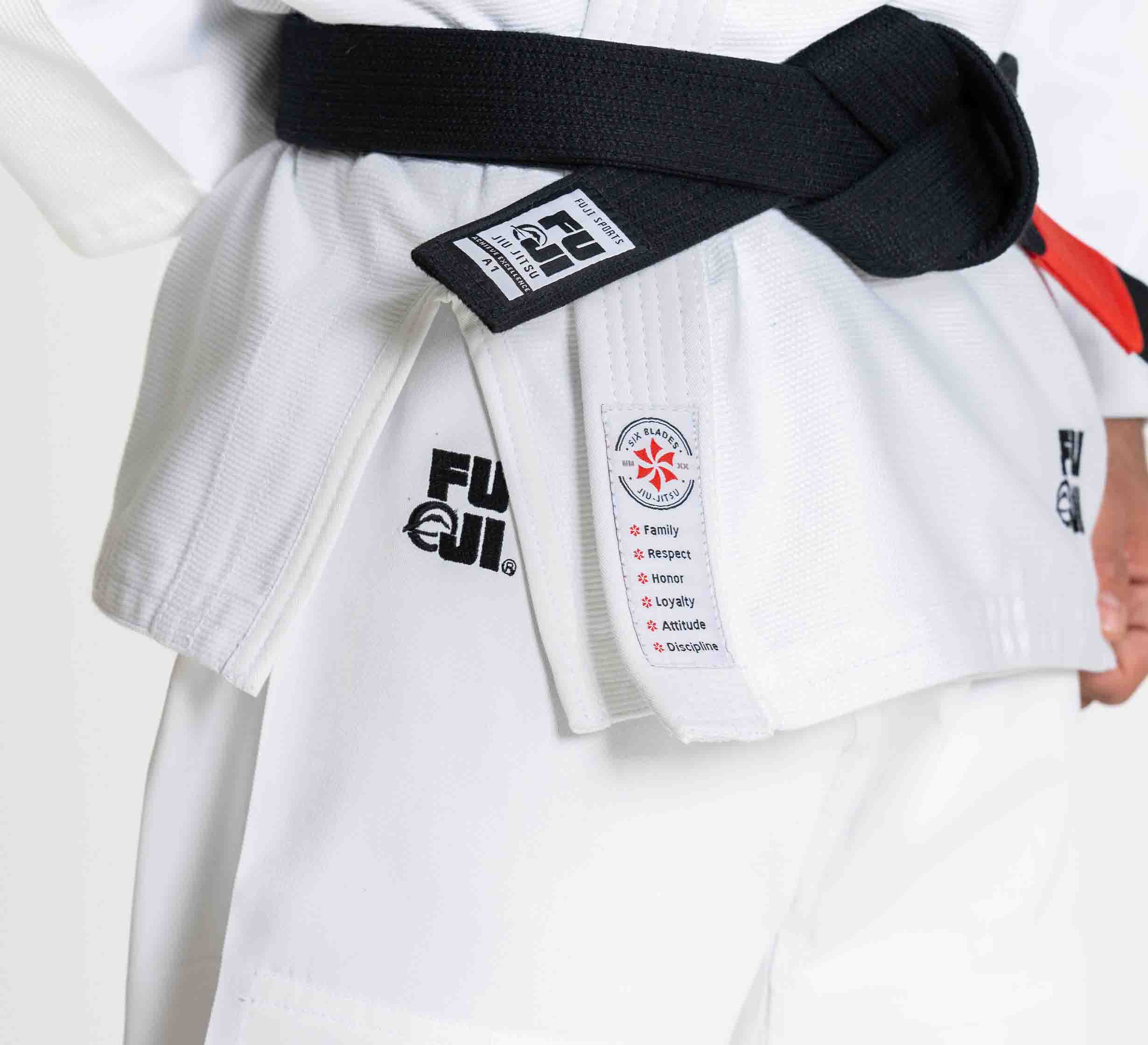 Kids Six Blades Association BJJ Gi White、mySite、gigharbornorthrealestate
