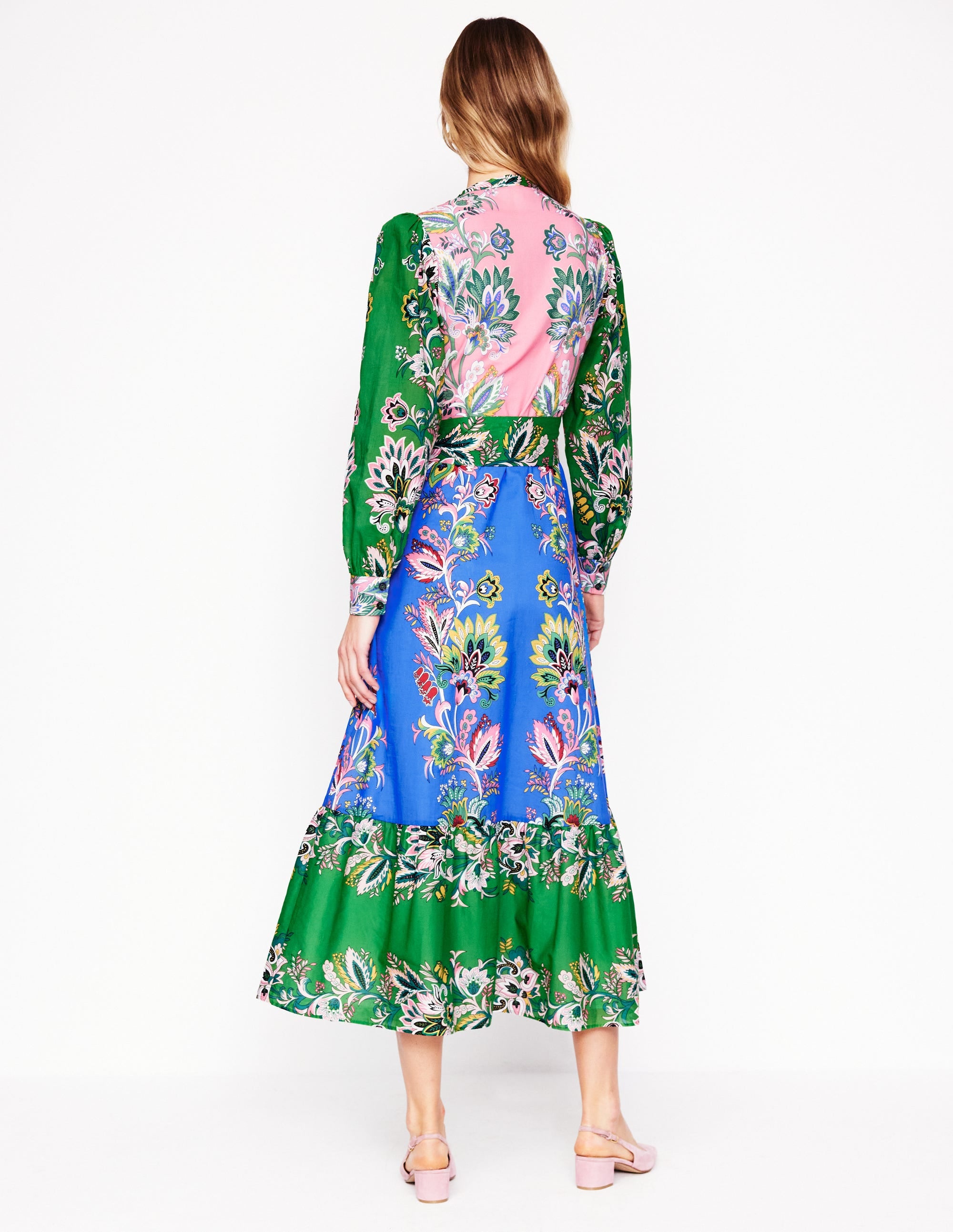  Mia Tiered Shirt Dress-Multi, Botanica Terrace、mySite、ashleygrahame