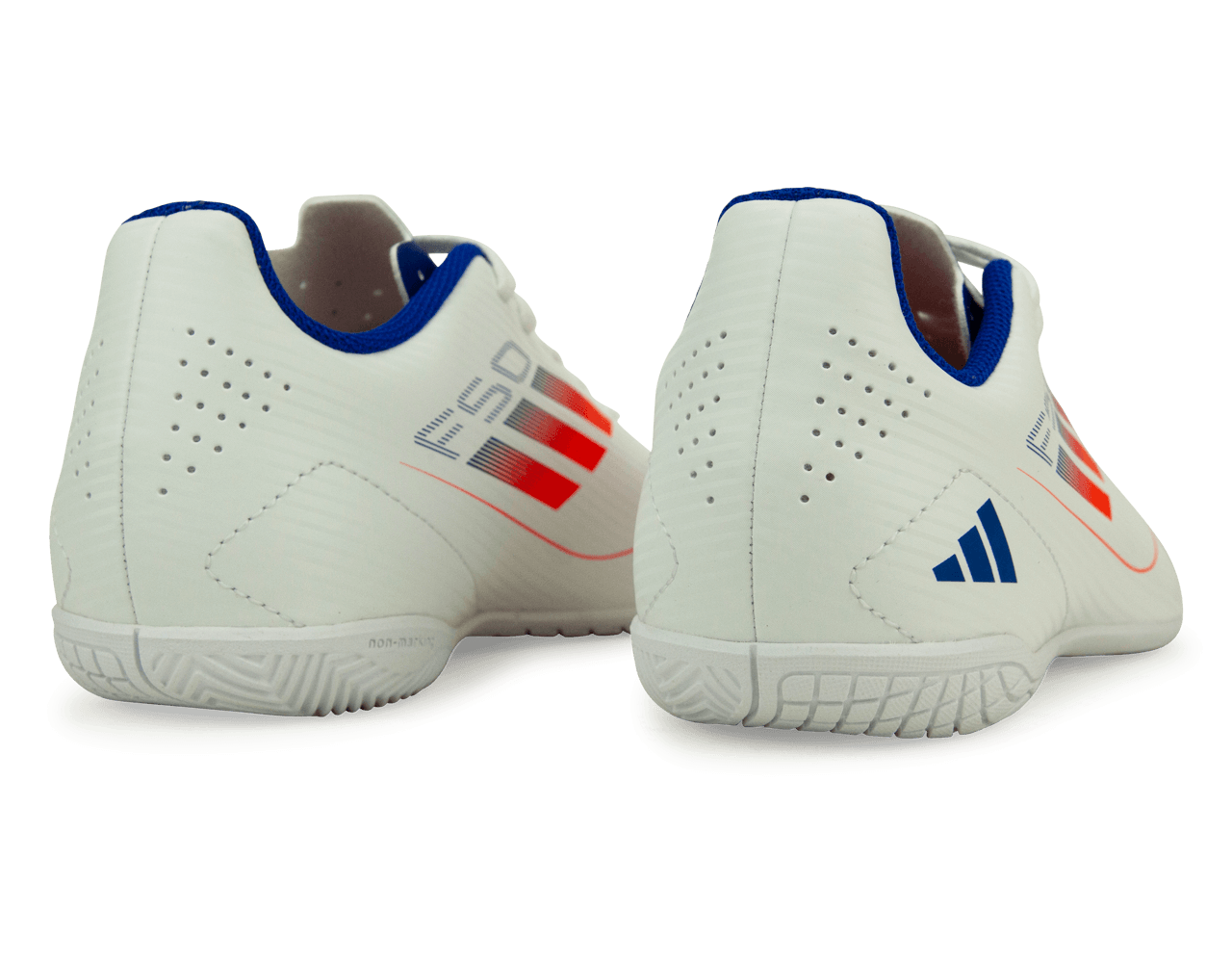 adidas Kids F50 Club IN White/Lucid Blue、mySite、bottomscart