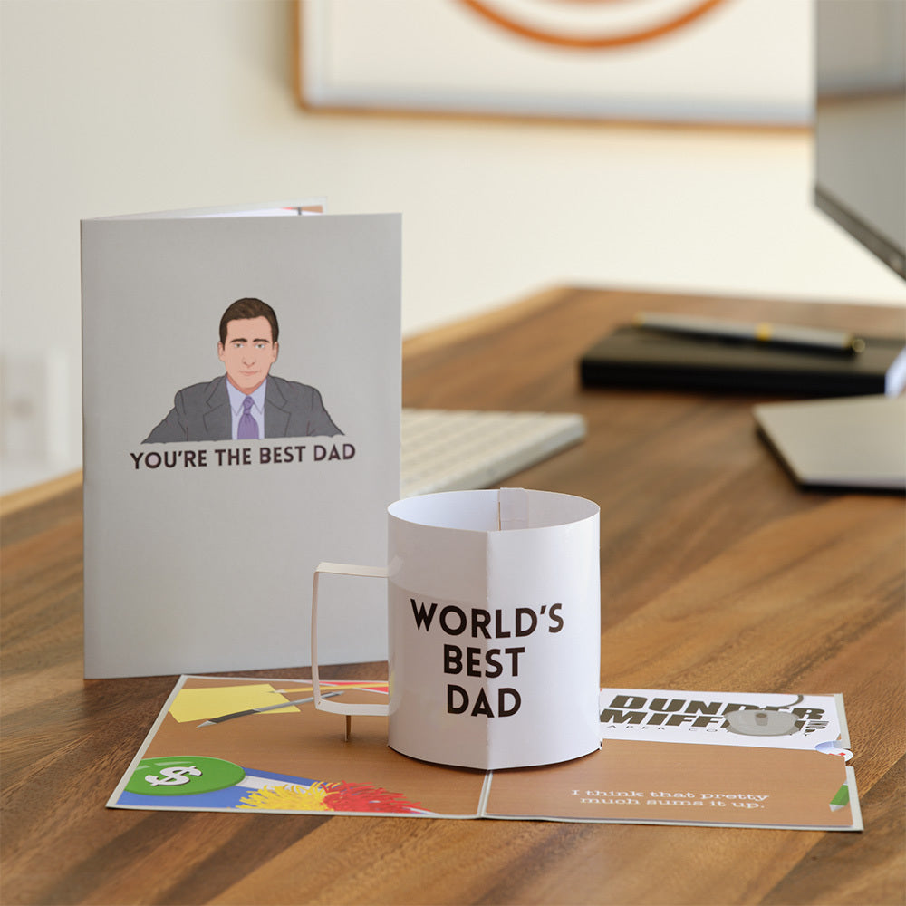 The Office World’s Best Dad Pop-Up Card、mySite、solidvoid