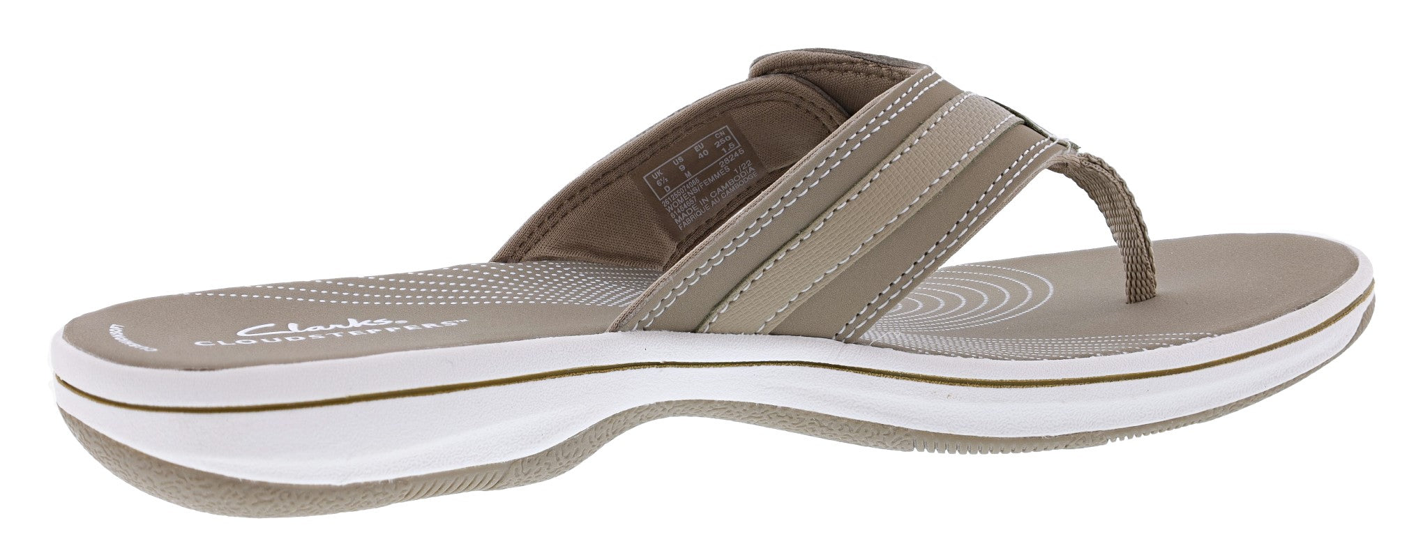 Clarks Women Sandals Lightweight Flip Flops Breeze Sea、mySite、dreamappss