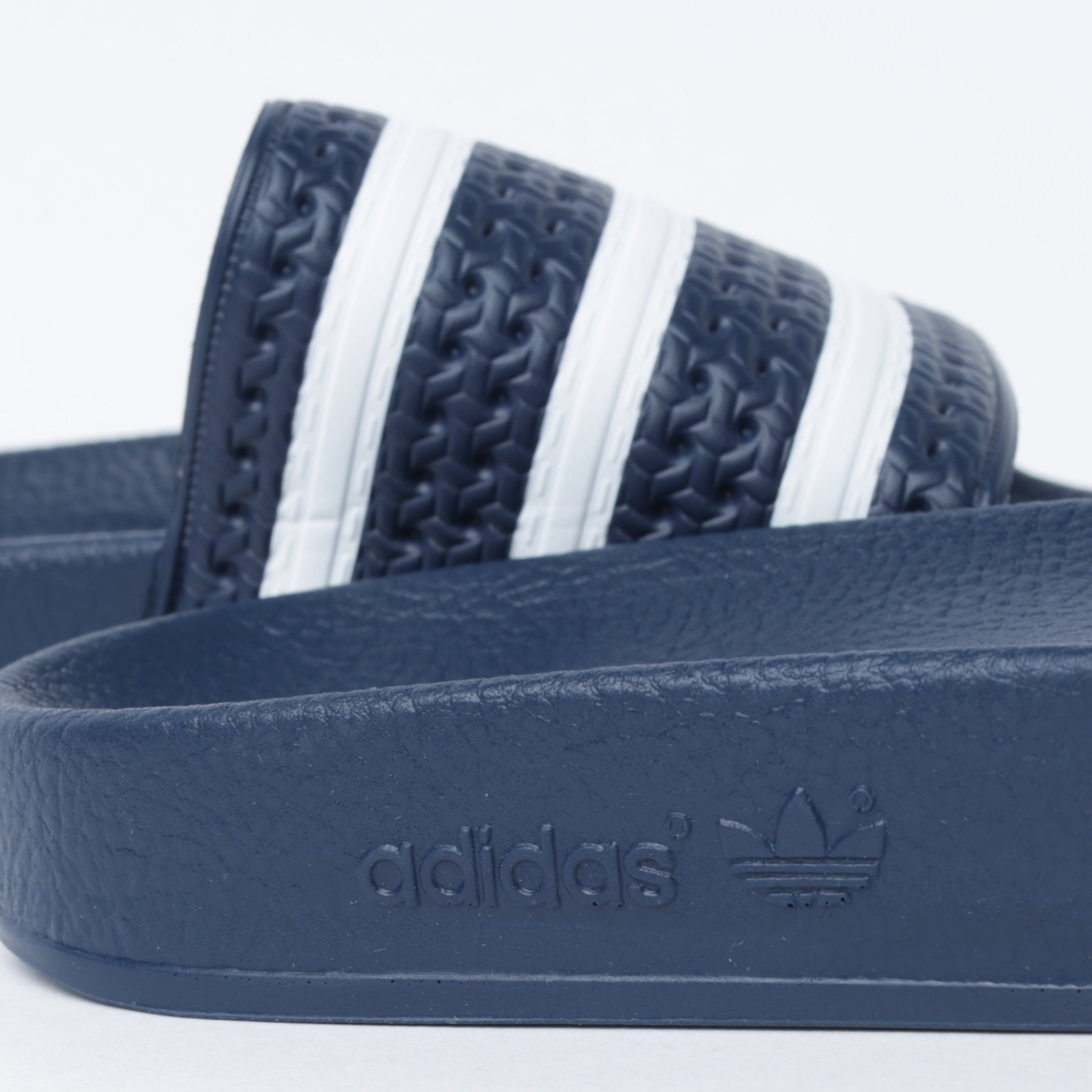 Adidas Originals Adilette Slide Navy/White、mySite、zt4zffjzw