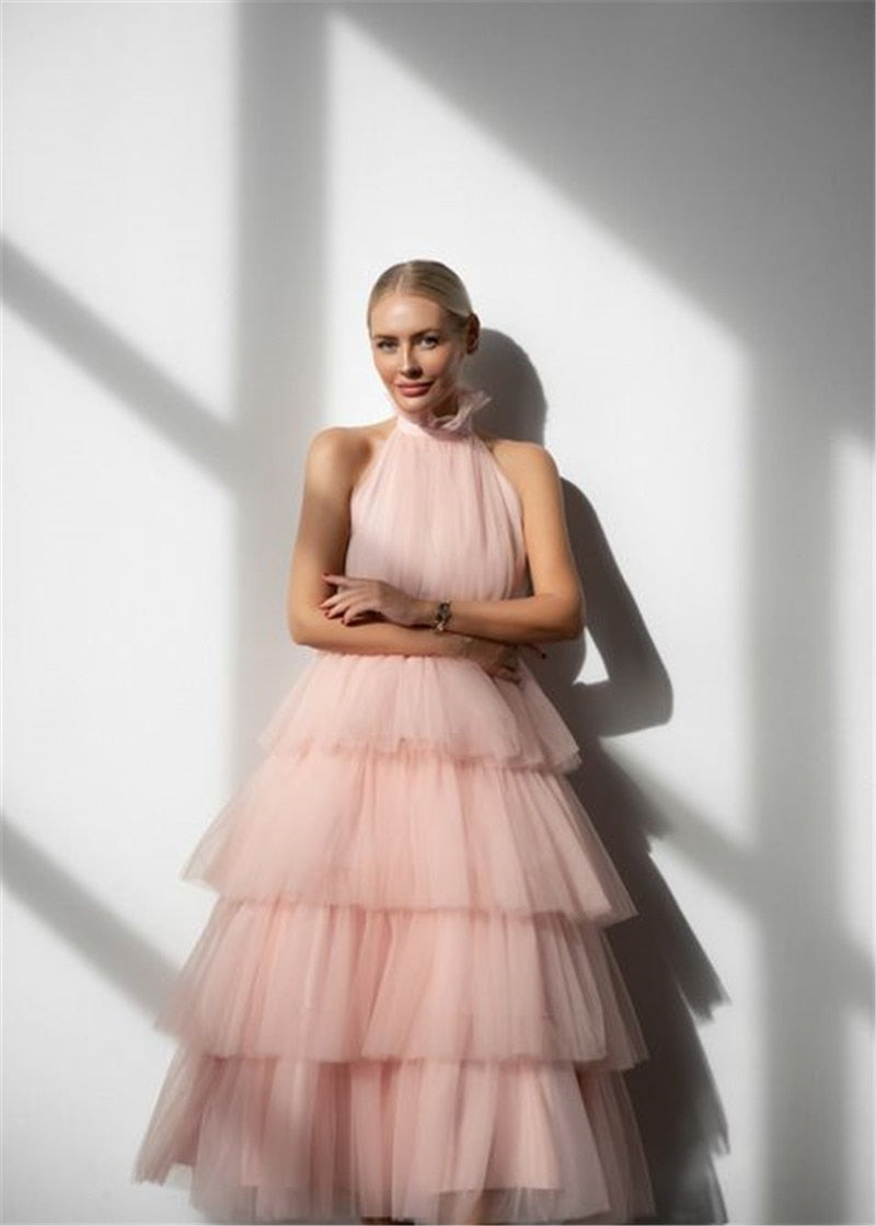  Soft Petal Tulle Dress (Blush)、mySite、merchandisen