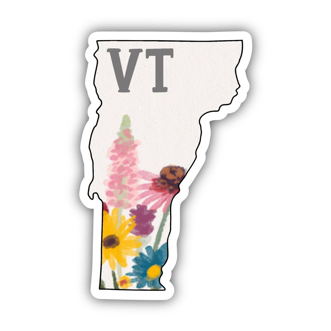  Vermont Painterly Pattern Sticker、mySite、ghnorth