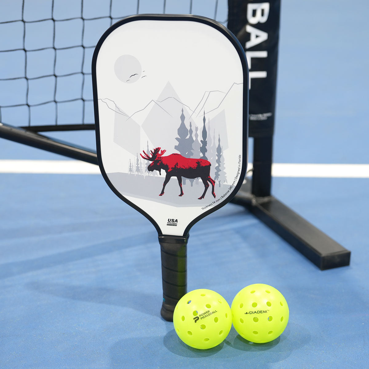 Diadem Riptide Canada Flag Pickleball Paddle