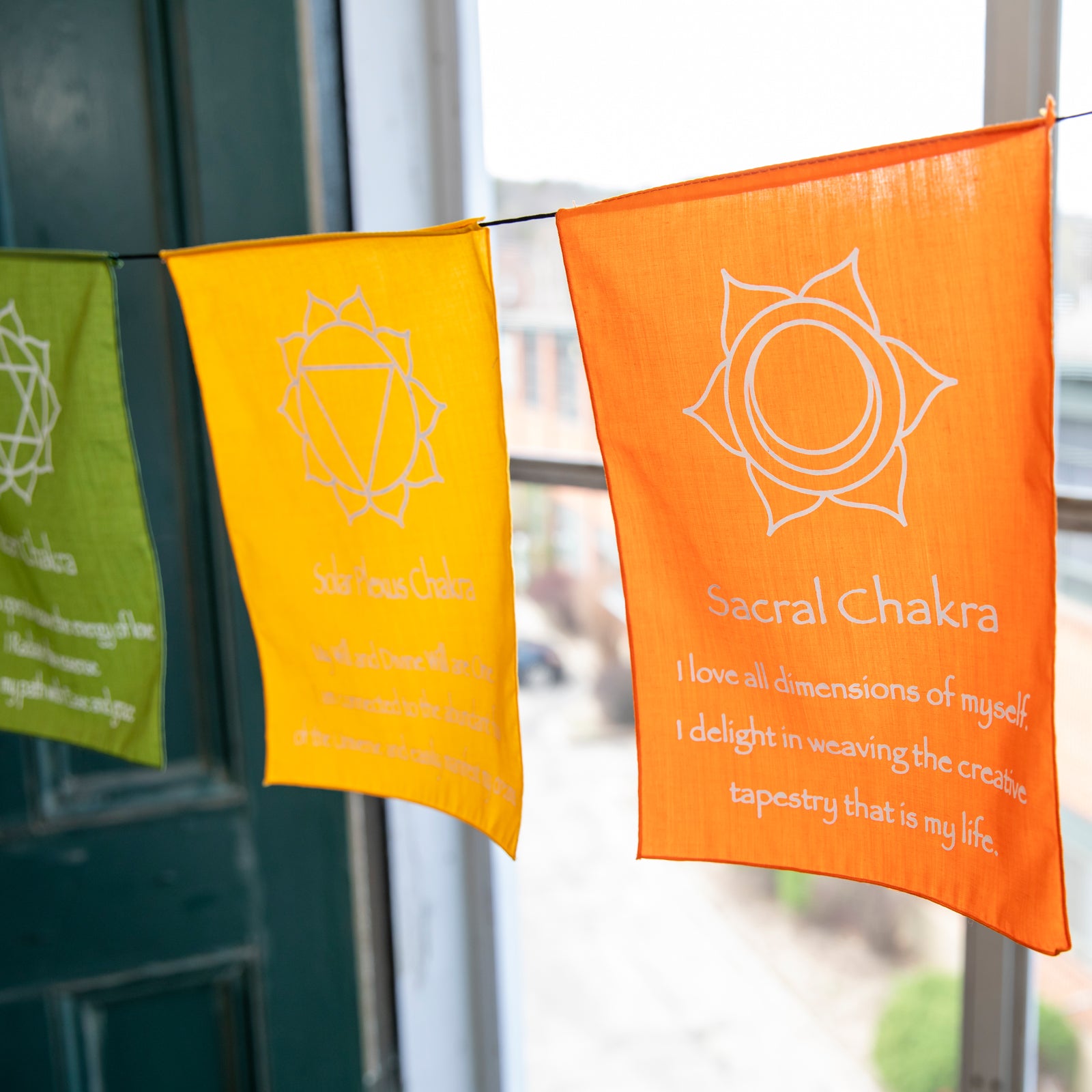 Large Chakra Prayer Flags、mySite、topwebapps