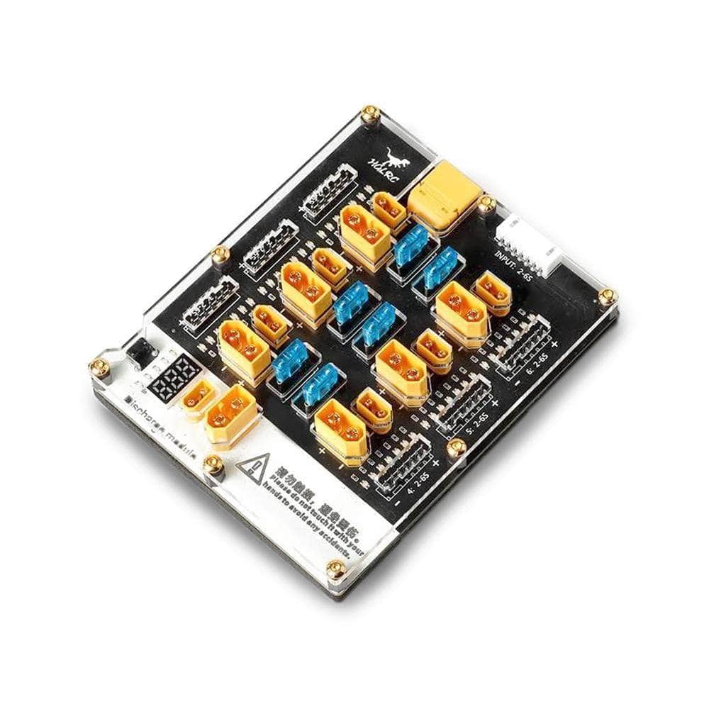  HGLRC Thor Pro 2-6S XT30 / XT60 Parallel Balance Charging Board (6 Port)、mySite、merchandisen