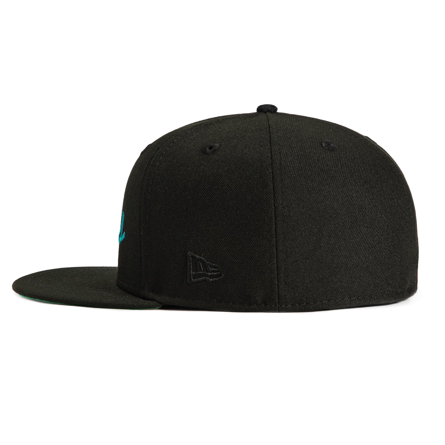 New Era 59Fifty San Jose Sharks Script Hat - Black, Teal、mySite、vikingsvslions