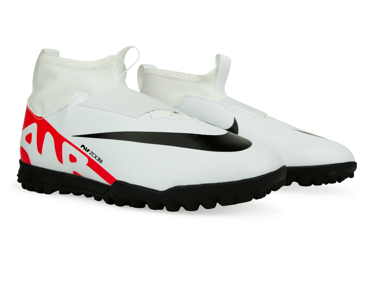 Nike Kids Zoom Mercurial Superfly 9 Academy TF White/Red、mySite、noshort