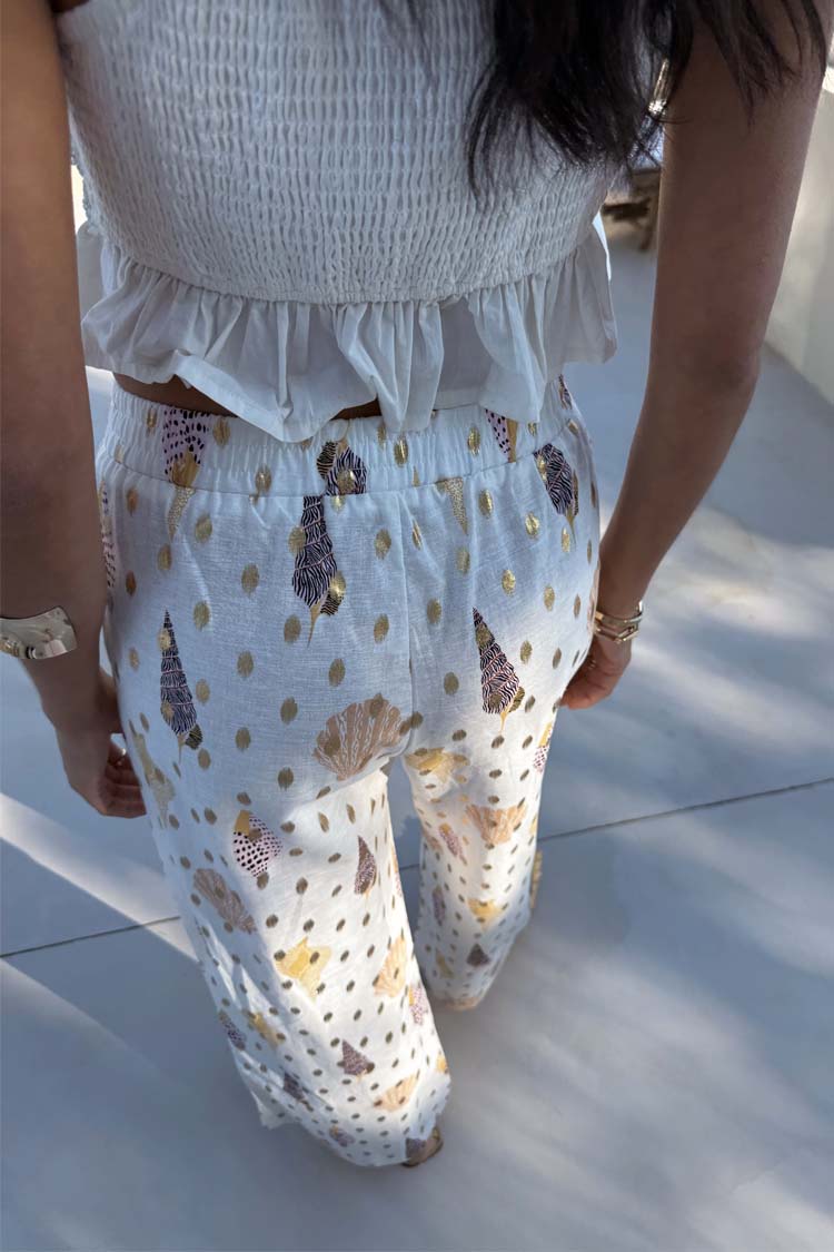 Shells Elissa Trousers Petite、mySite、solidvoid