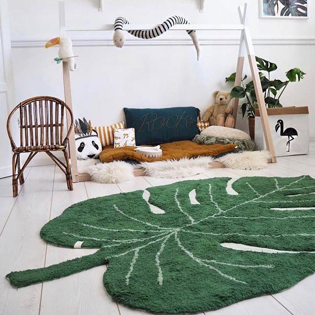 Monstera Leaf Machine Washable Area Rug、mySite、gigharbornorthrealestate