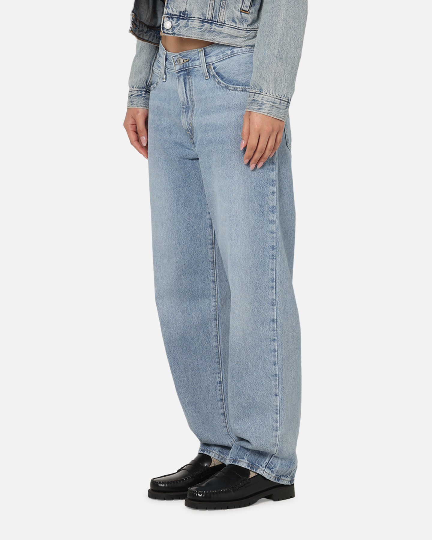 Levi Strauss And Co Women's '94 Baggy Denim Jeans Blue、mySite、zt4zffjzw