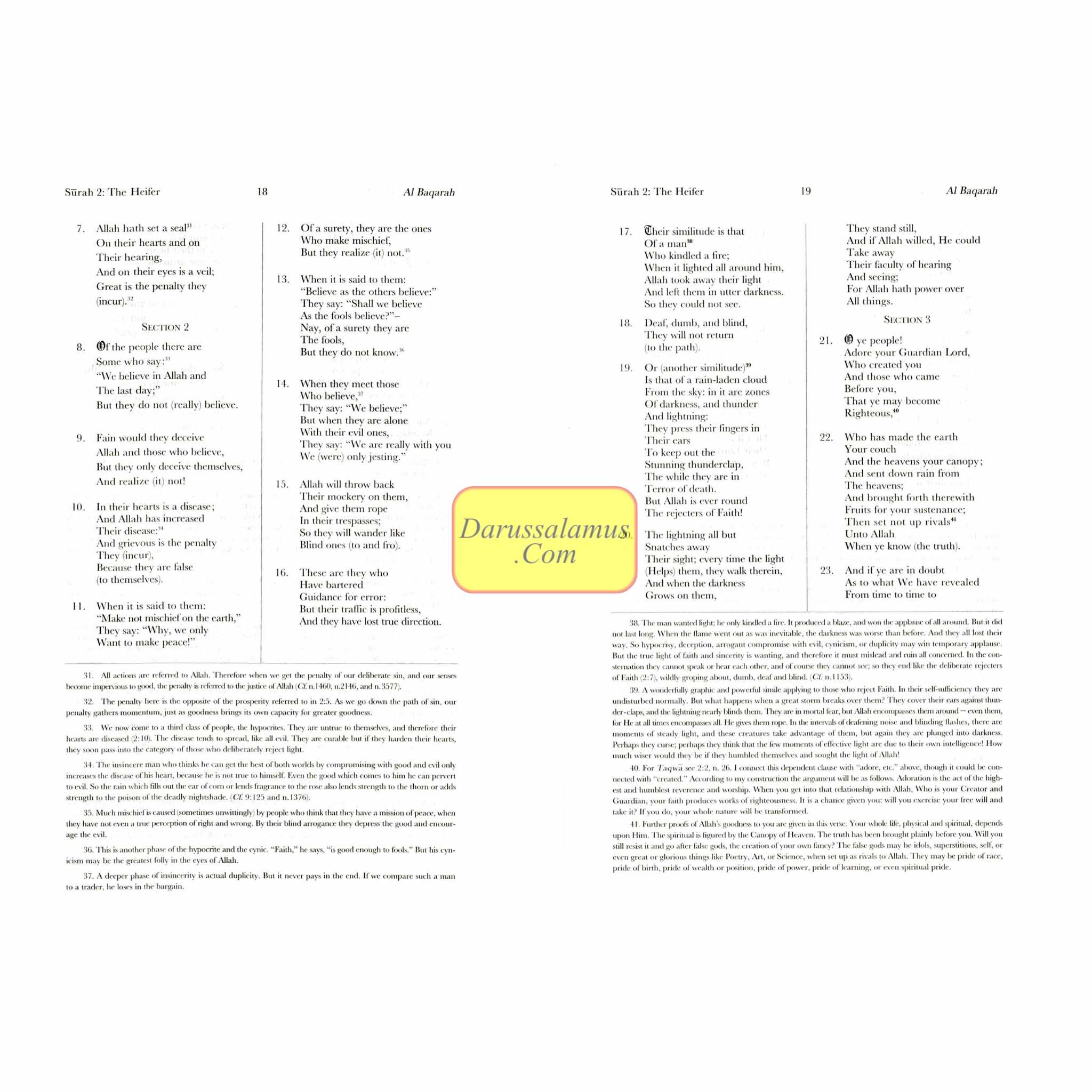 The Meaning of The Holy Qur'an: Explanatory English Translation, Commentary and Comprehensive Index By Abdullah Yusuf Ali、mySite、topwebapps